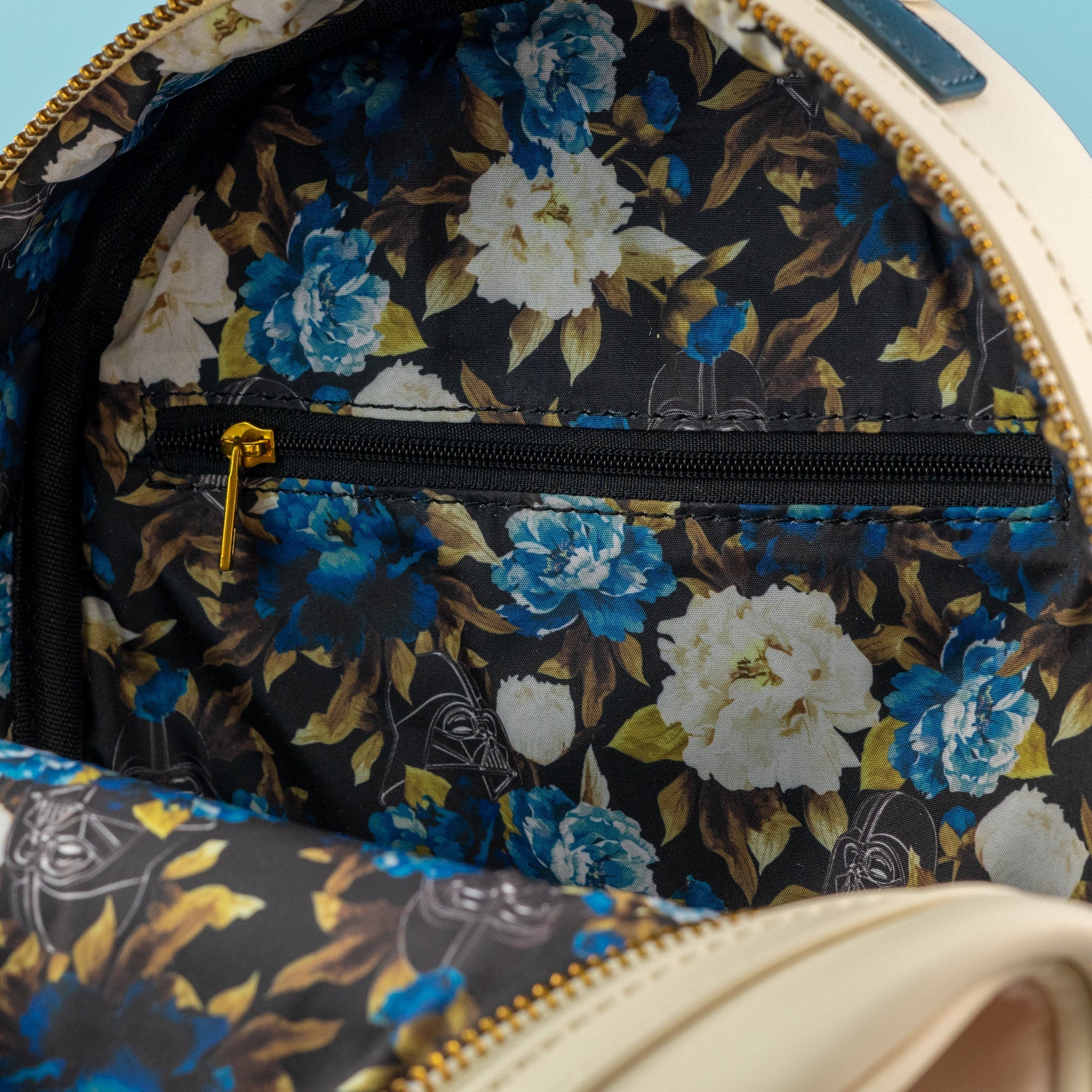 Loungefly x Star Wars Floral Darth Vader Silhouette Mini Backpack - Image 6
