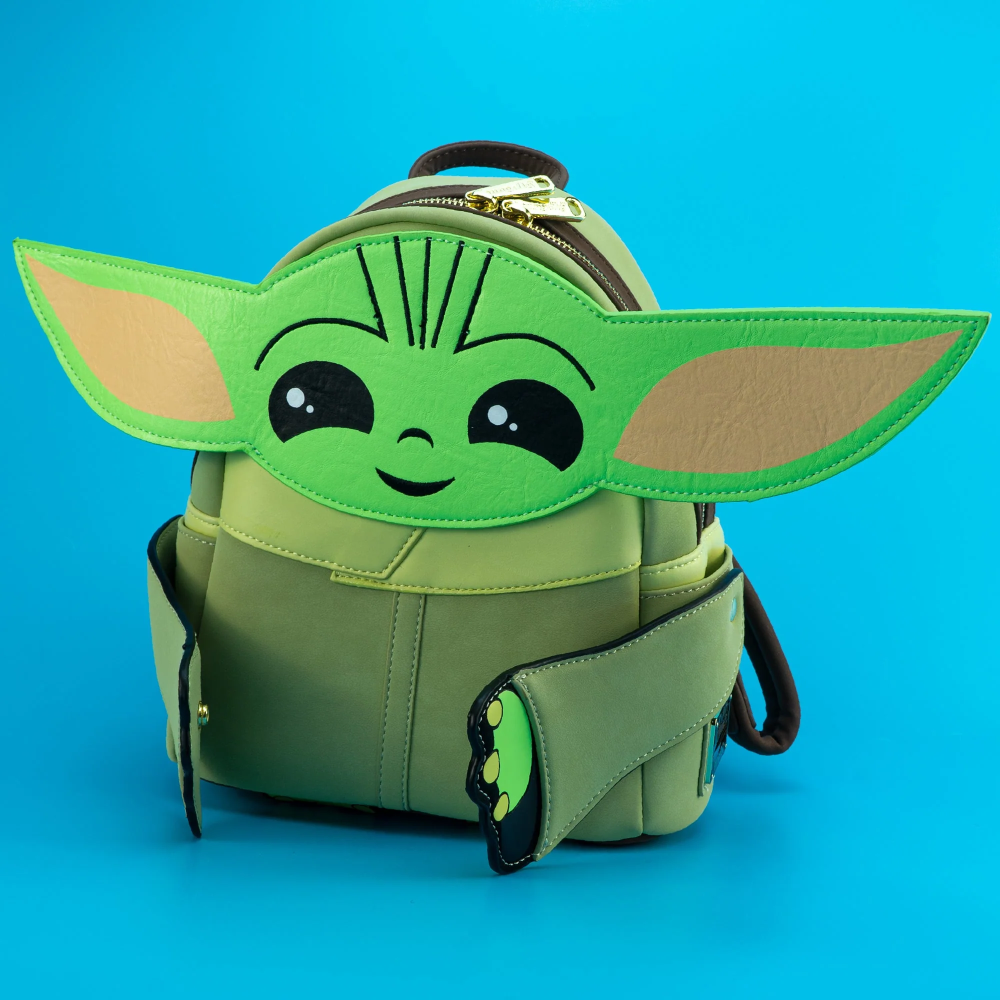 Loungefly x Star Wars Grogu with Cup Mini Backpack - Image 2