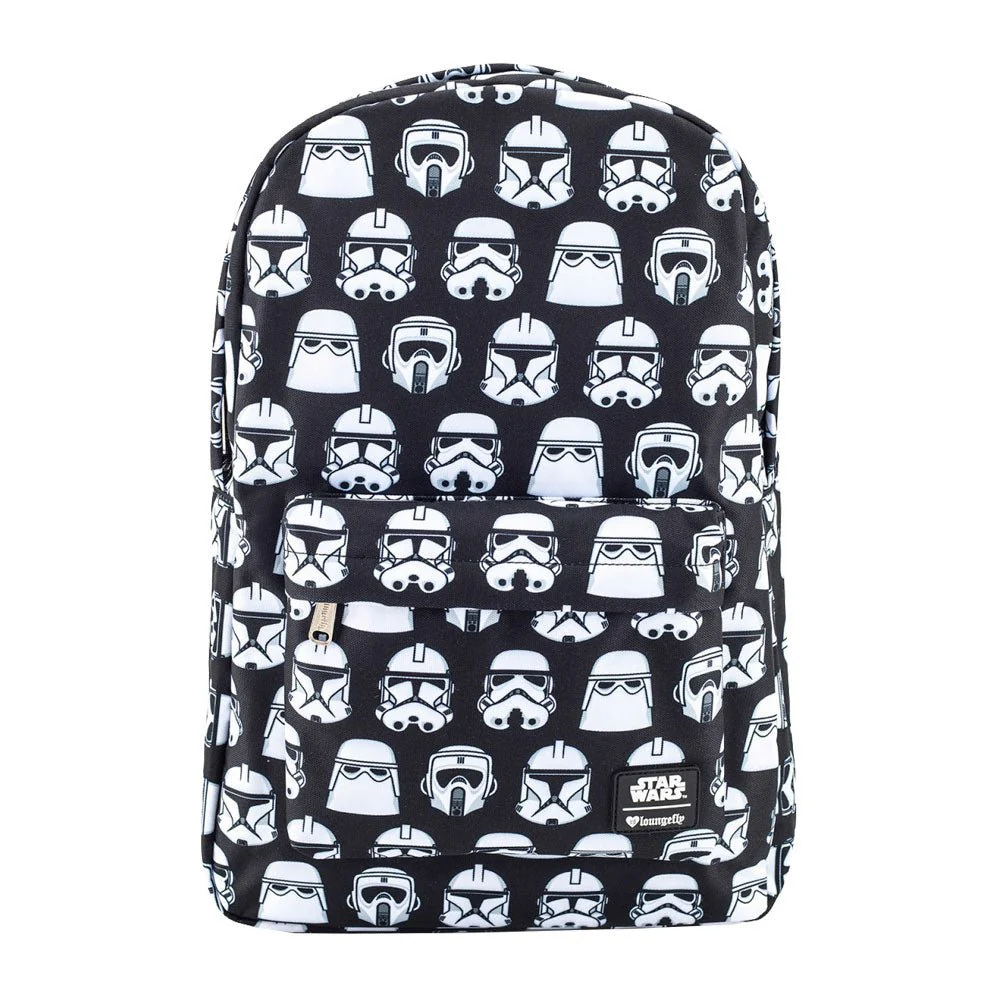 Loungefly x Star Wars Imperial Trooper All Over Print Nylon Backpack - Image 2