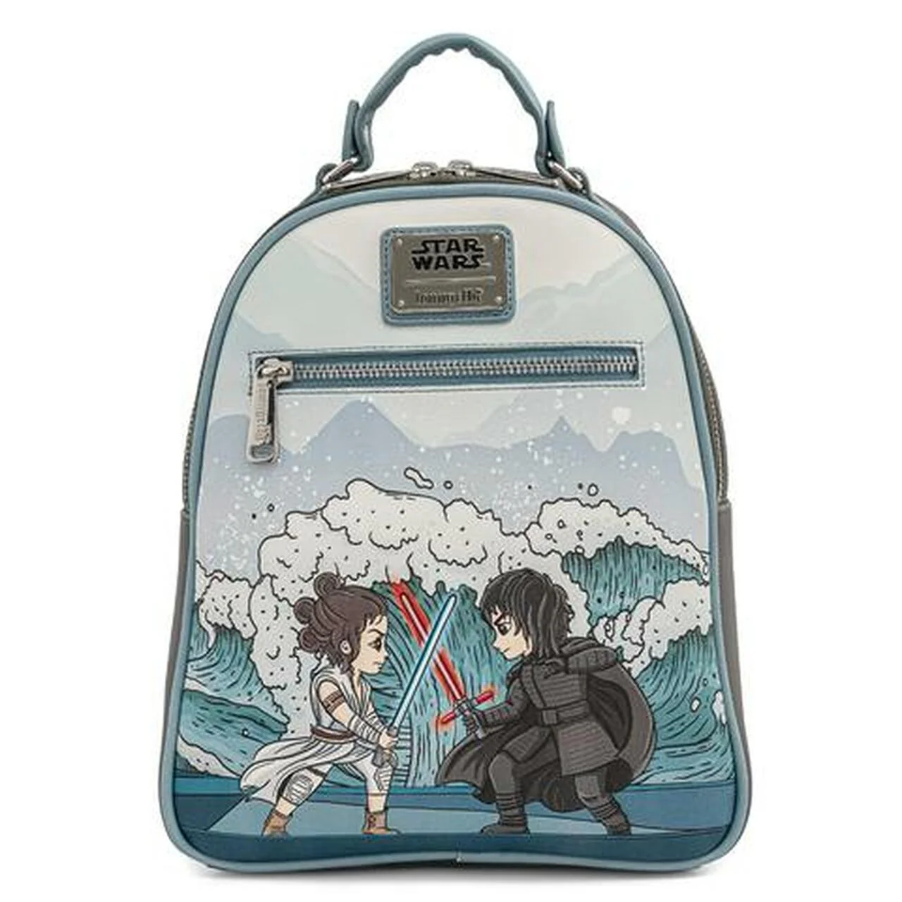 Loungefly x Star Wars Kylo Ren and Rey Mixed Emotions Mini Backpack - Image 2
