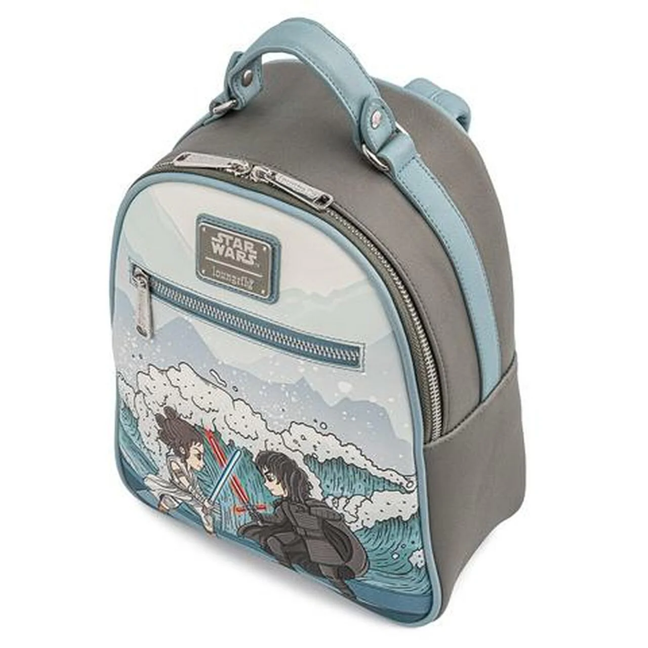 Loungefly x Star Wars Kylo Ren and Rey Mixed Emotions Mini Backpack - Image 5