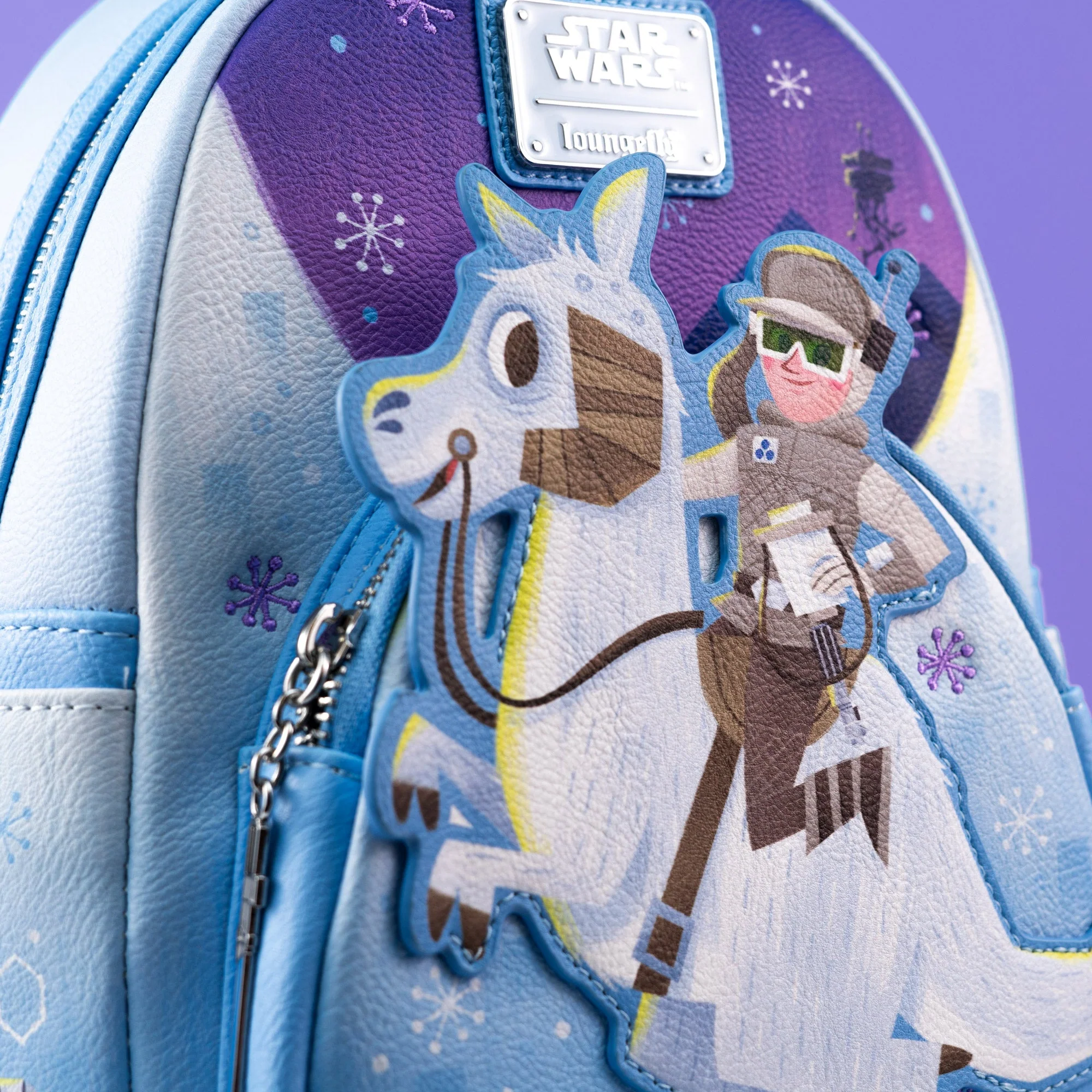 Loungefly x Star Wars Luke Skywalker Riding a Tauntaun on Hoth Mini Backpack - Image 5