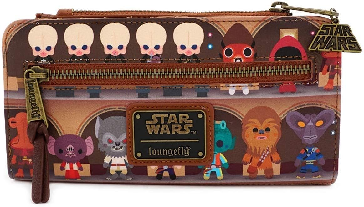 Loungefly x Star Wars Mos Eisley Cantina Zip Around Purse - Image 2