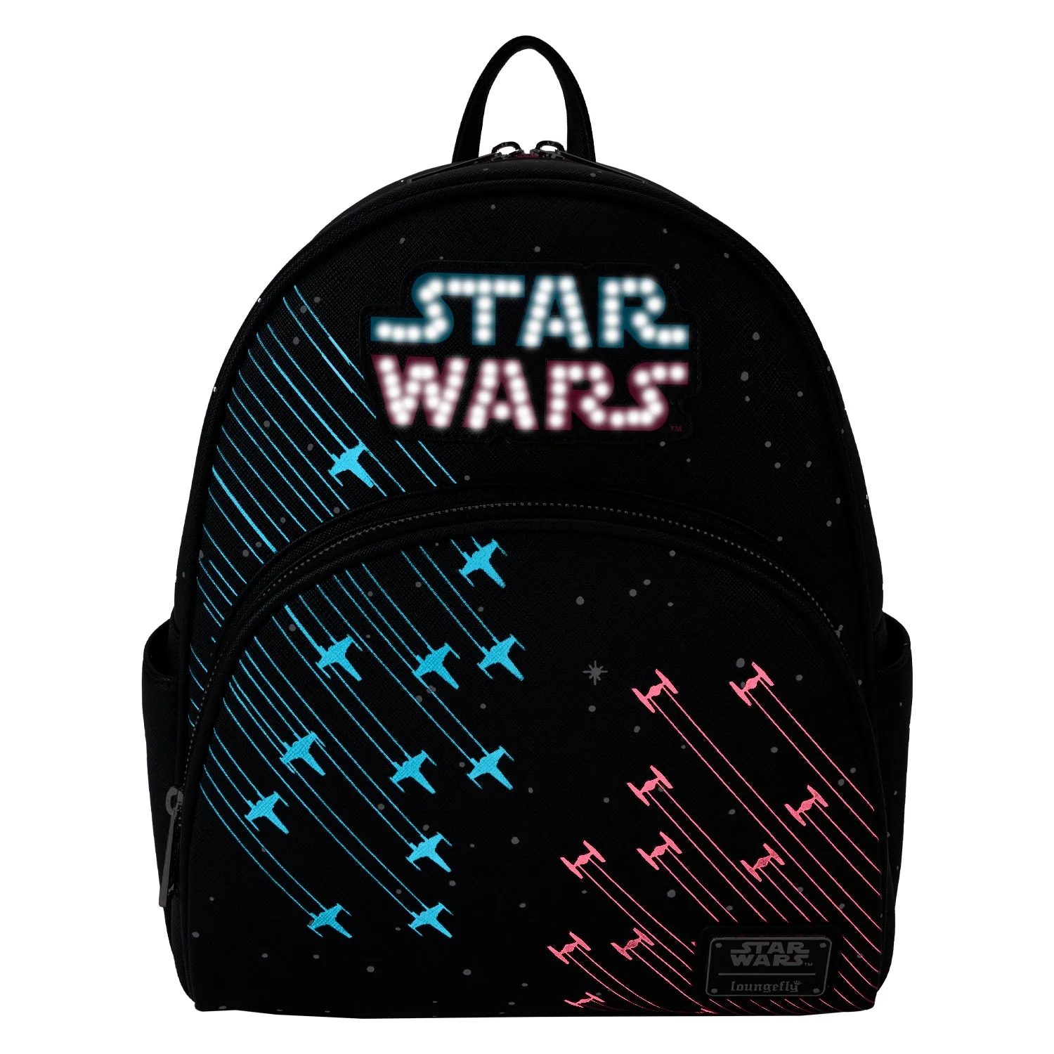 Loungefly x Star Wars Neon 70's Mini Backpack - Image 2