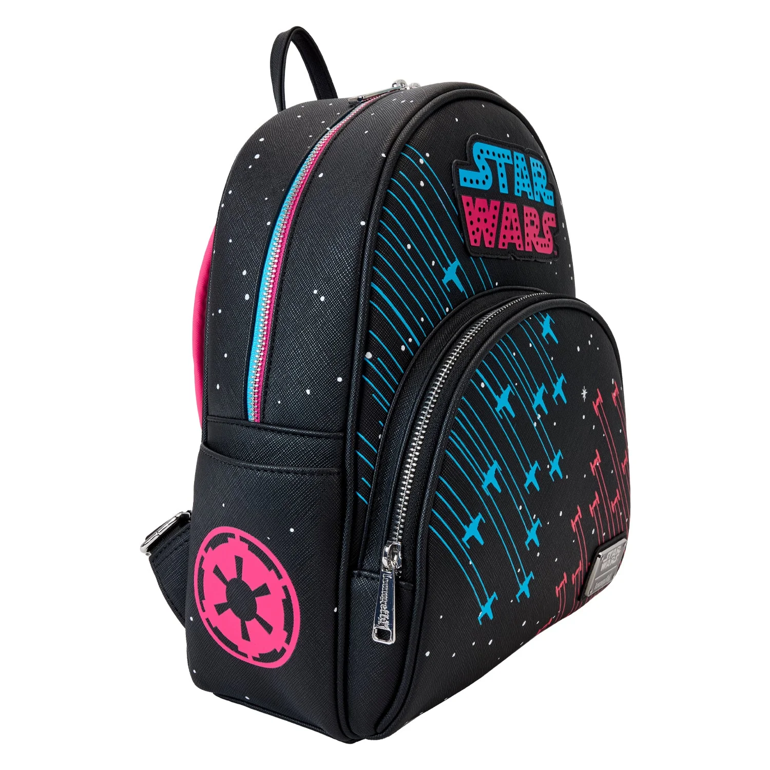 Loungefly x Star Wars Neon 70's Mini Backpack - Image 5