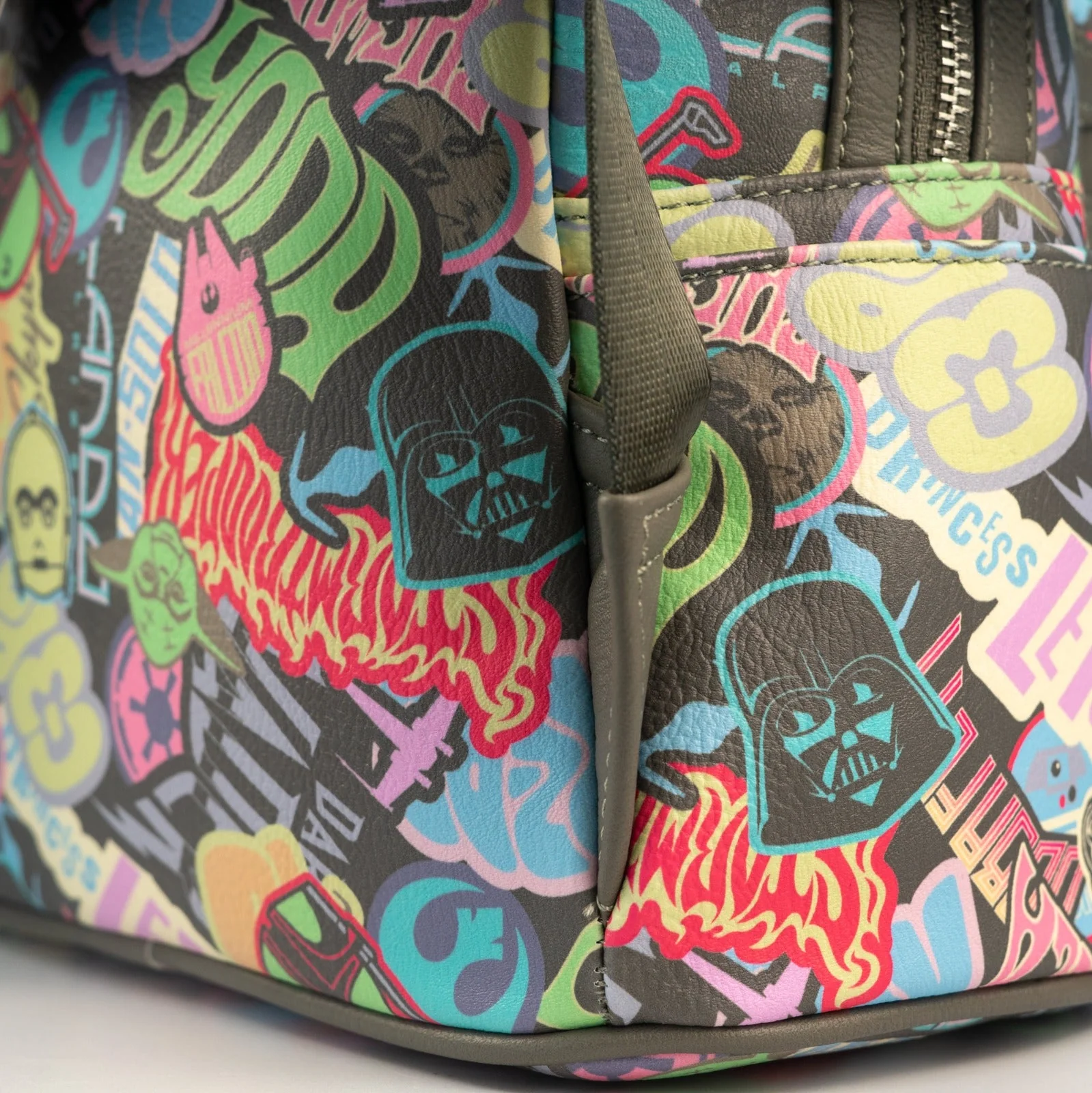 Loungefly x Star Wars Pastel Stickers Print Mini Backpack - Image 3
