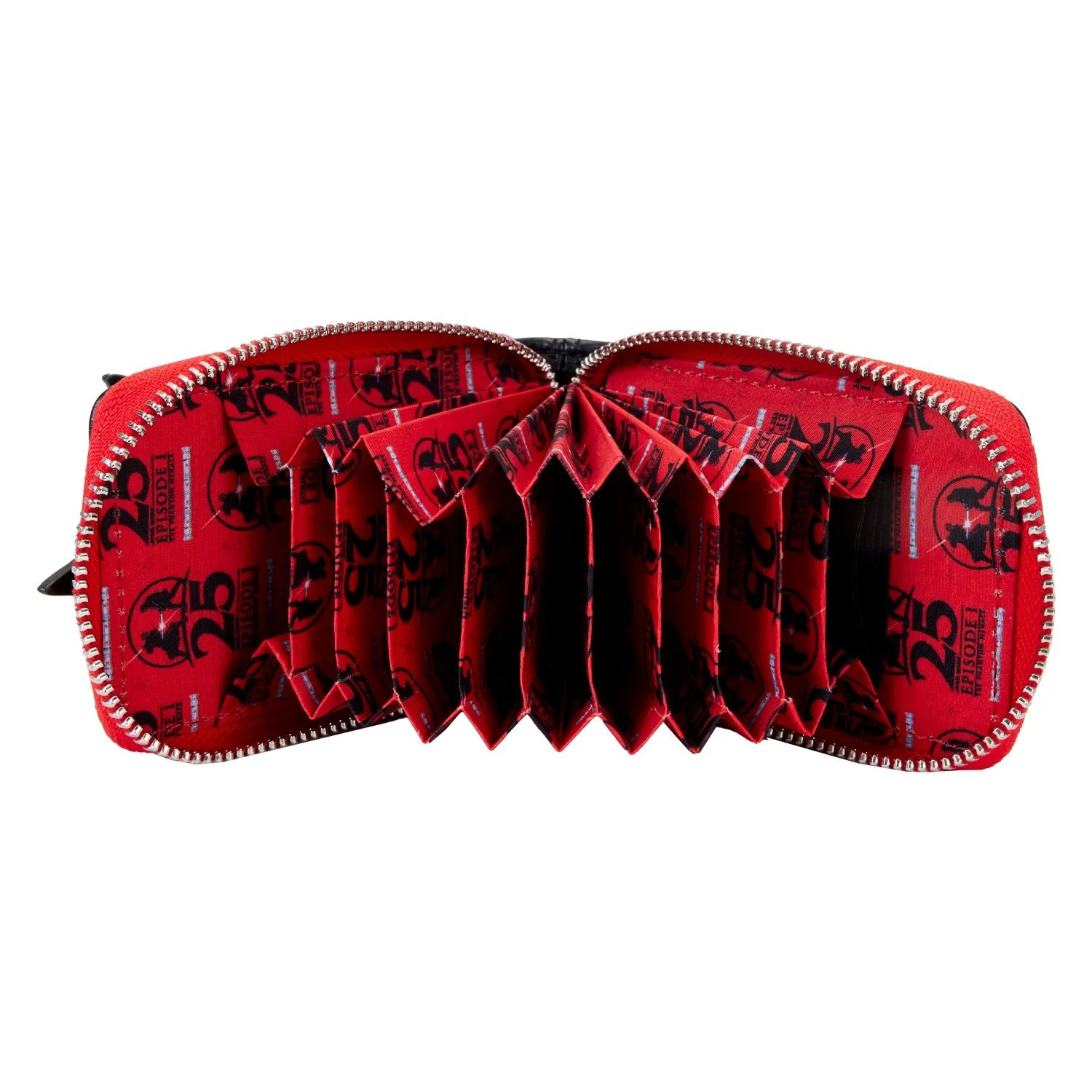 Loungefly x Star Wars Phantom Menace 25th Anniversary Darth Maul Accordion Wallet - Image 5