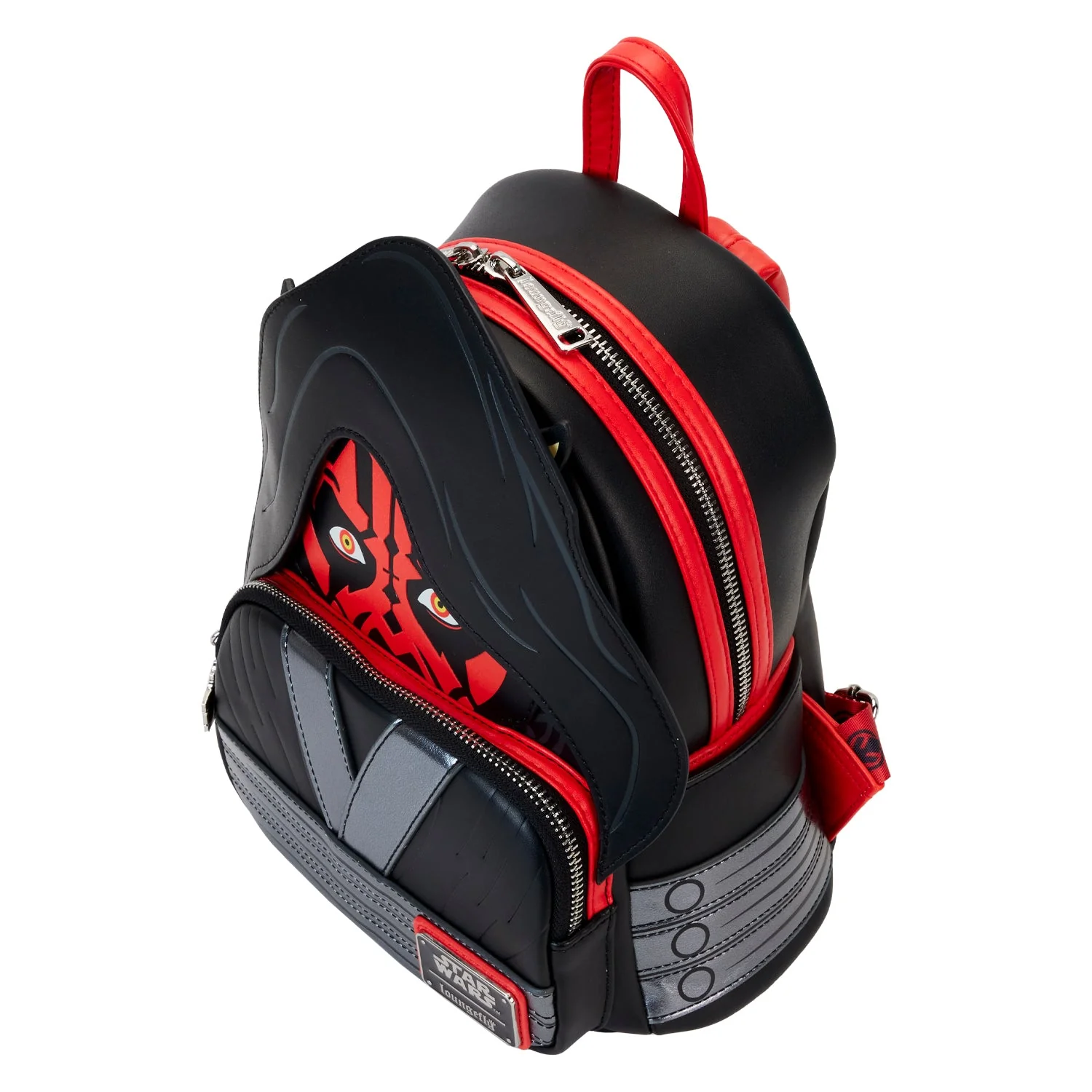 Loungefly x Star Wars Phantom Menace 25th Anniversary Darth Maul Cosplay Mini Backpack - Image 5