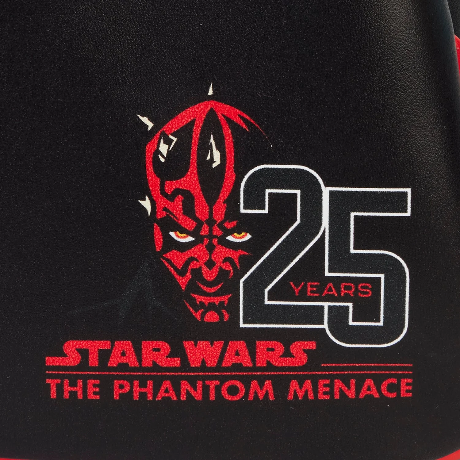 Loungefly x Star Wars Phantom Menace 25th Anniversary Darth Maul Cosplay Mini Backpack - Image 7
