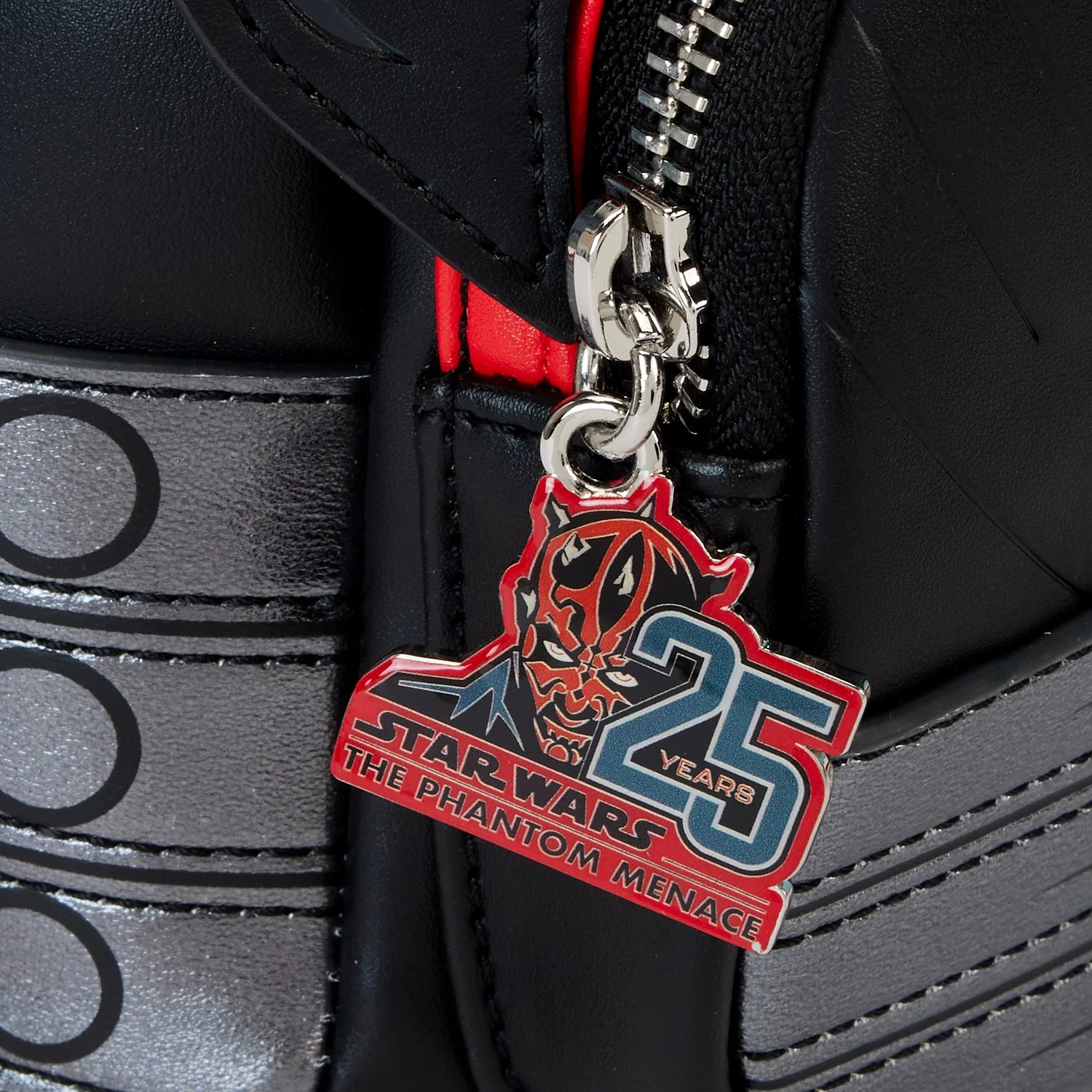 Loungefly x Star Wars Phantom Menace 25th Anniversary Darth Maul Cosplay Mini Backpack - Image 8