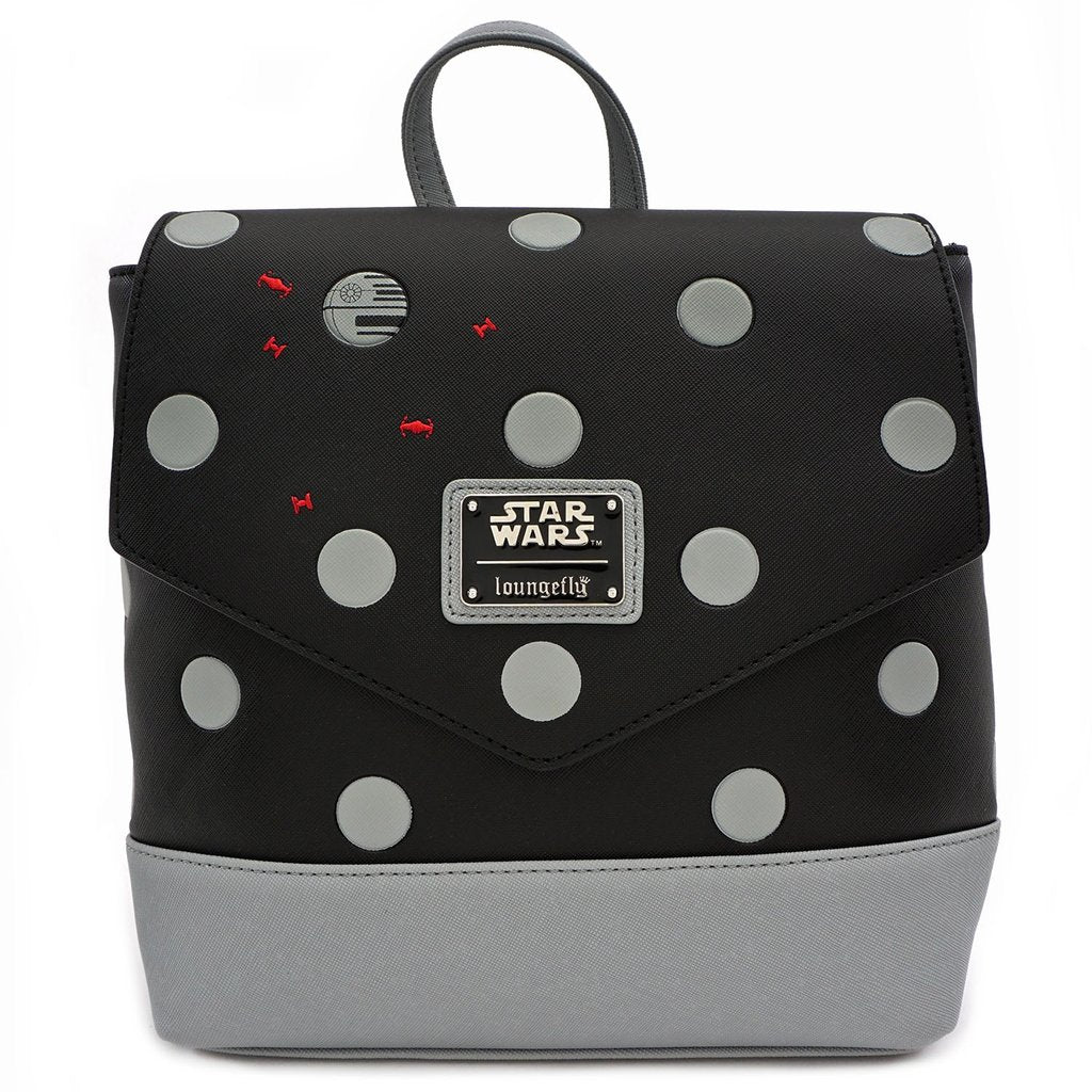 Loungefly x Star Wars Polka Death Star Dot Mini Backpack - Image 3