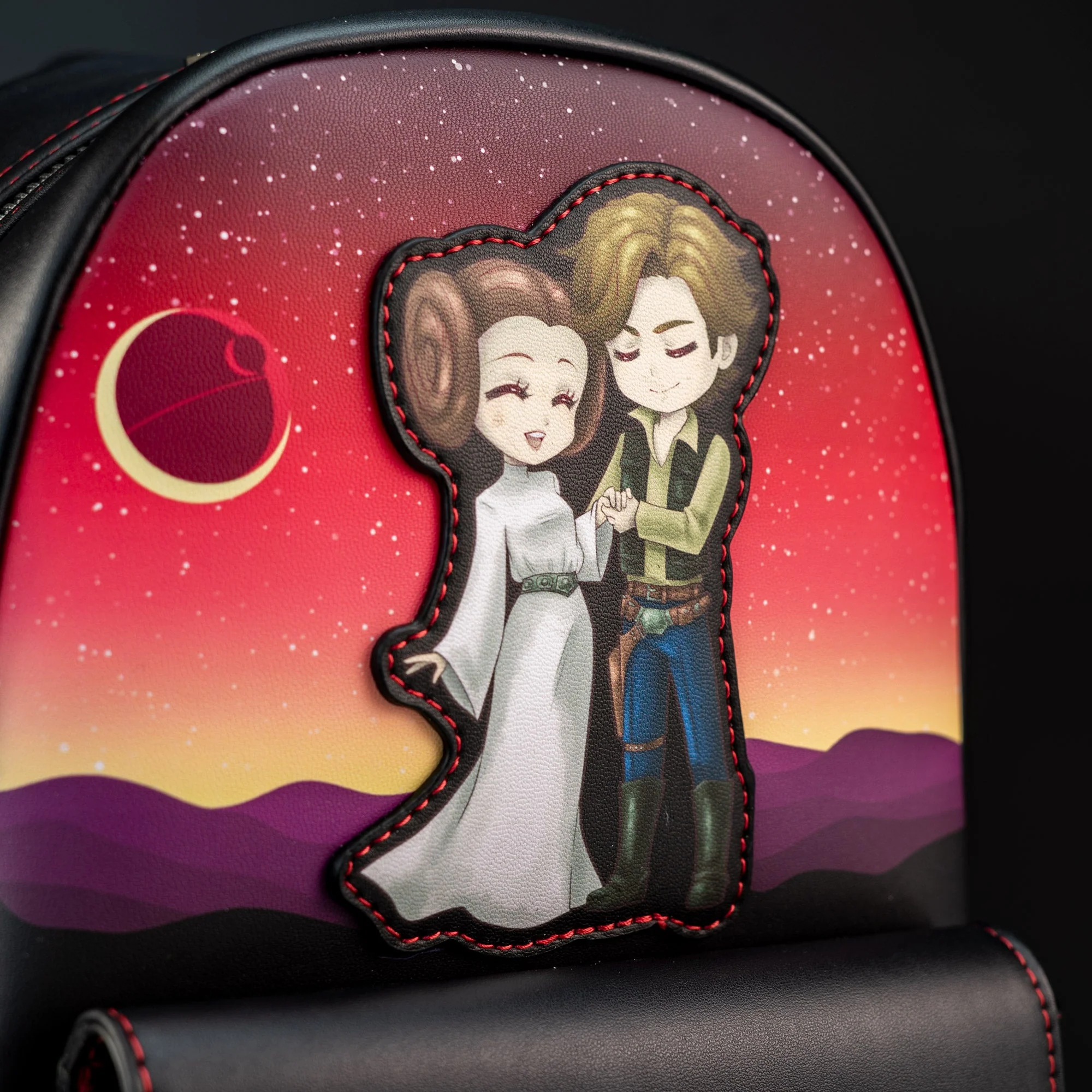 Loungefly x Star Wars Princess Leia and Han Solo Mini Backpack - Image 2