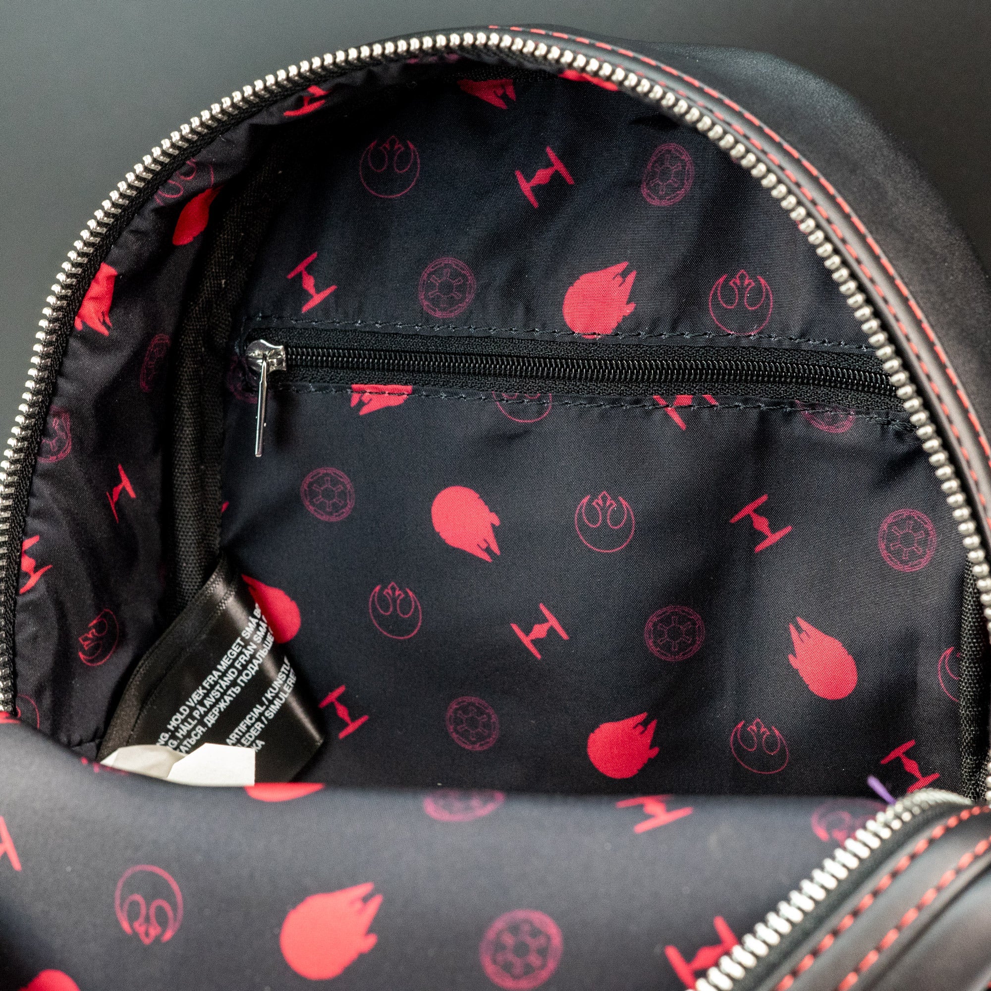 Loungefly x Star Wars Princess Leia and Han Solo Mini Backpack - Image 7