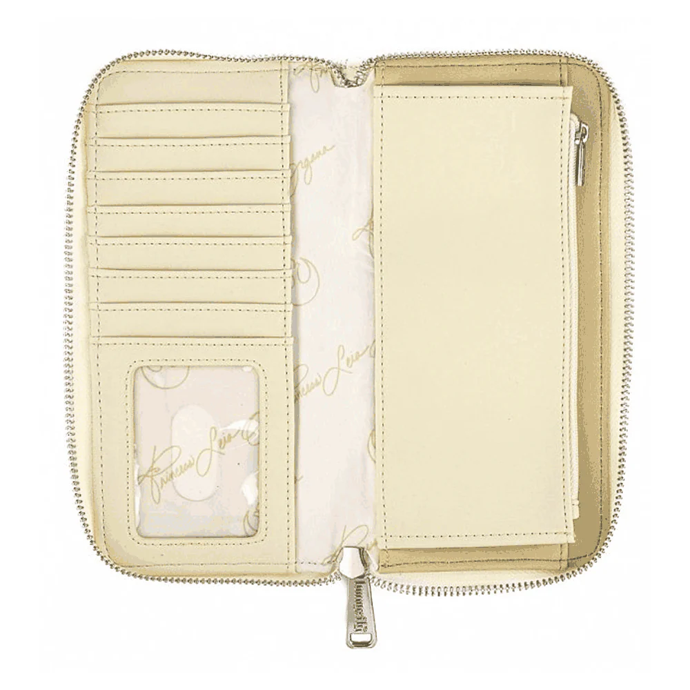 Loungefly x Star Wars Princess Leia Hoth Cosplay Zip Around Purse - Image 4