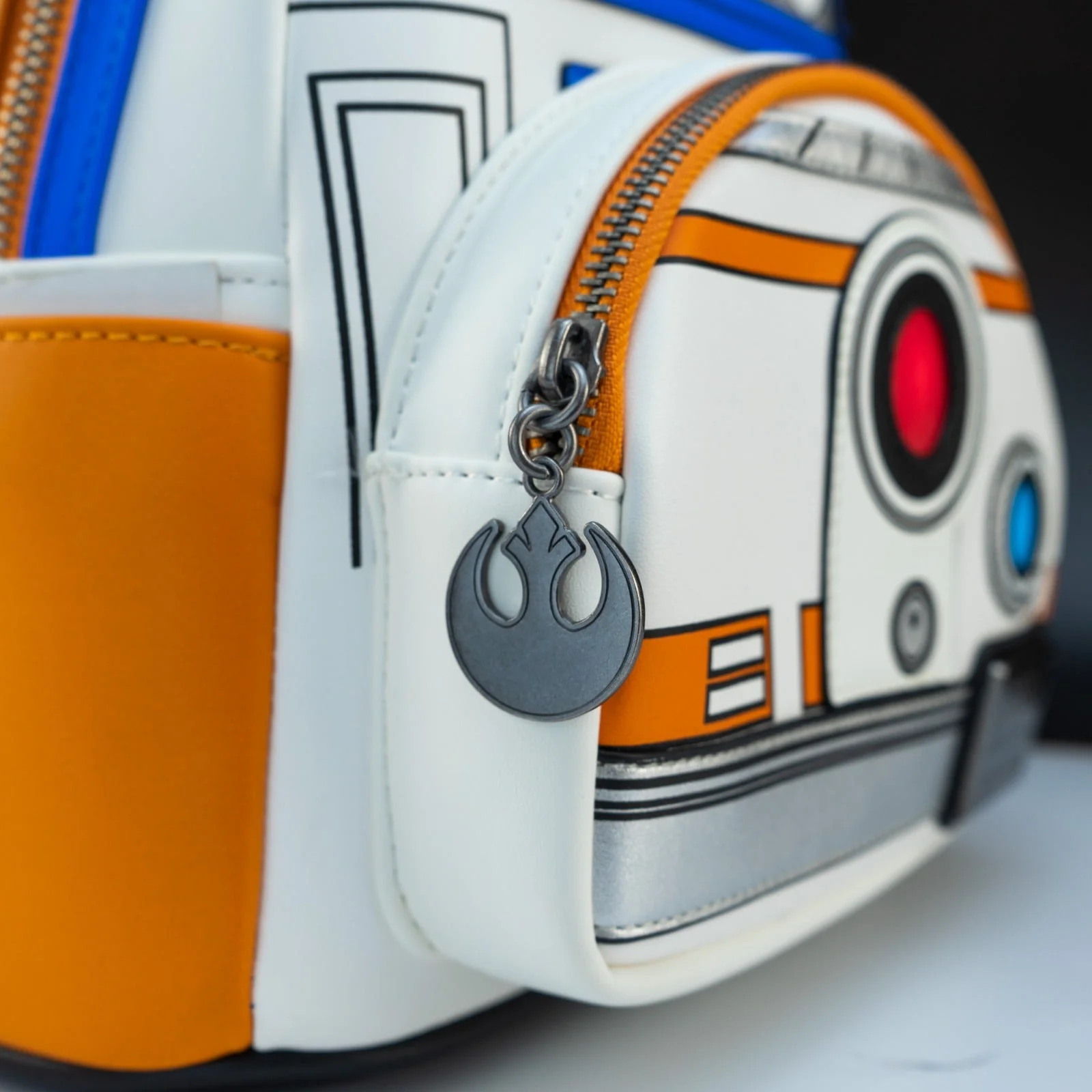 Loungefly x Star Wars R2-D2 and BB-8 Droids Light Up Mini Backpack - Image 4