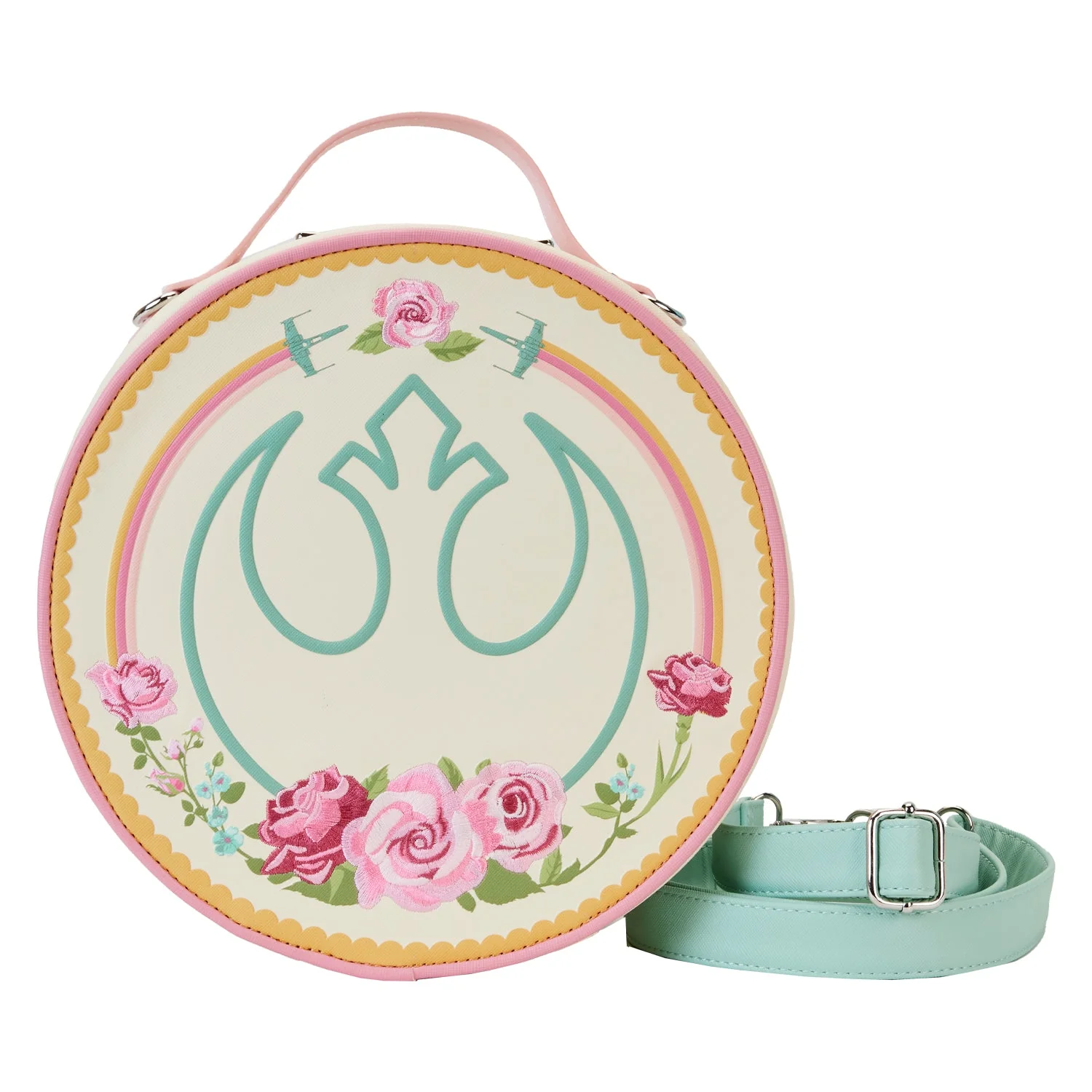 Loungefly x Star Wars Rebel Alliance Floral Convertible Bag - Image 2