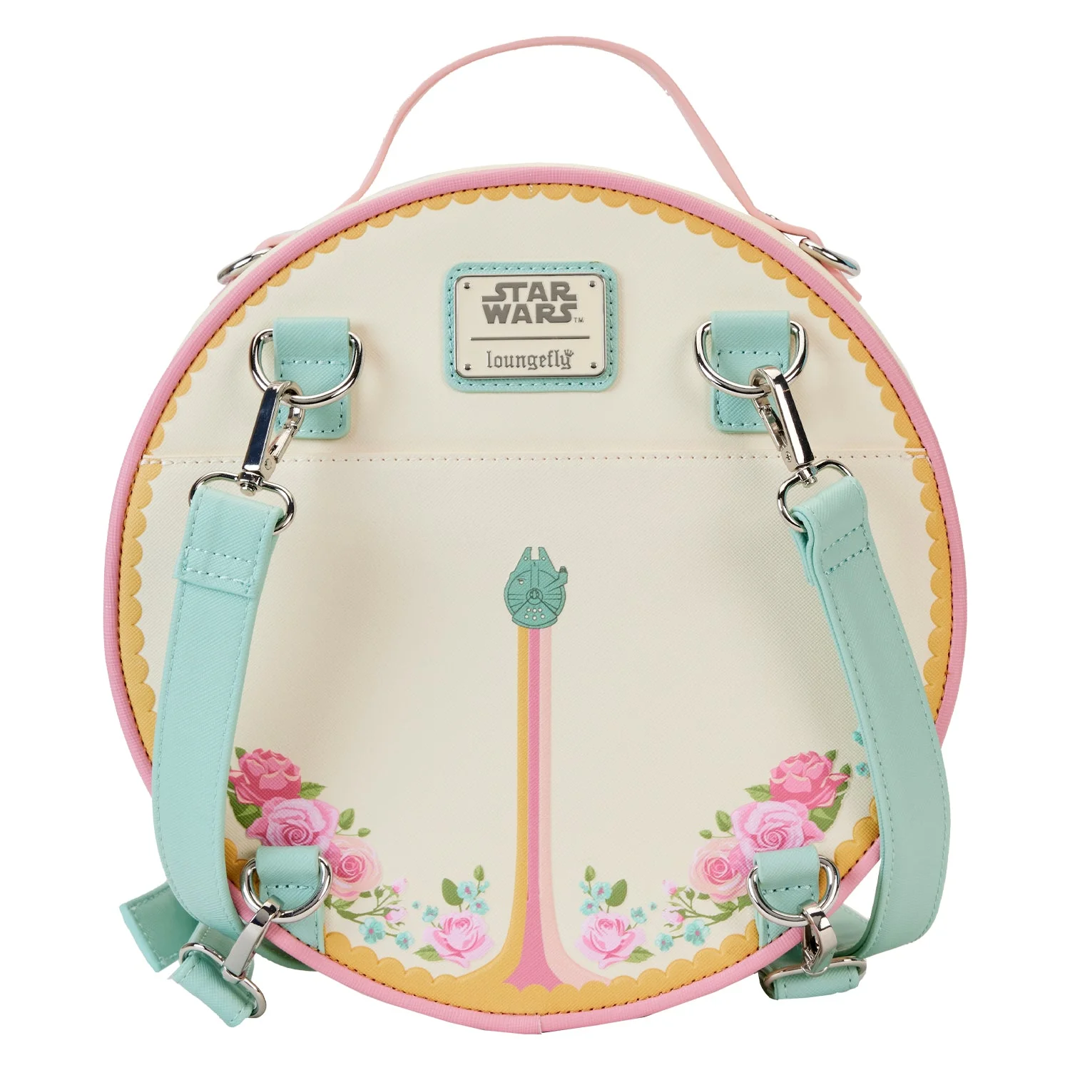 Loungefly x Star Wars Rebel Alliance Floral Convertible Bag - Image 3