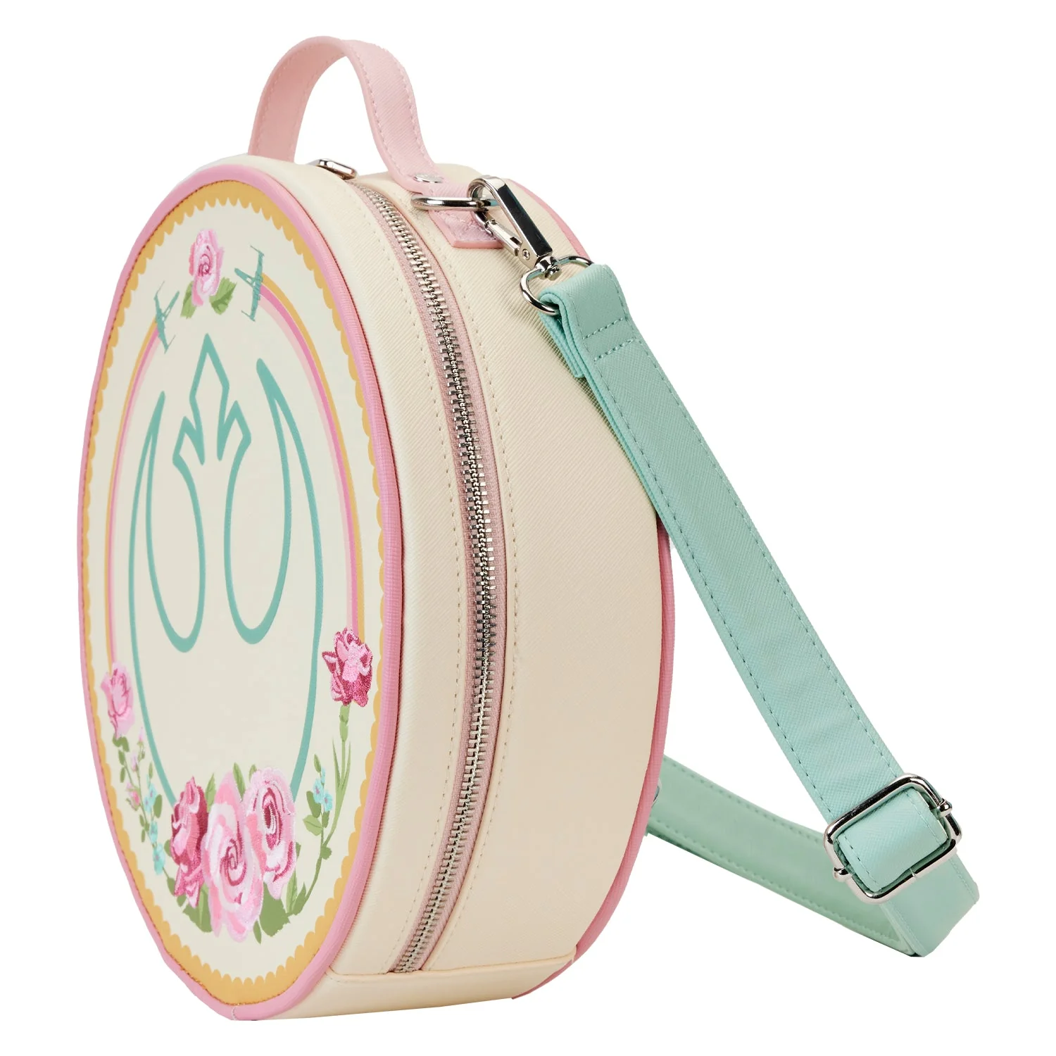 Loungefly x Star Wars Rebel Alliance Floral Convertible Bag - Image 4
