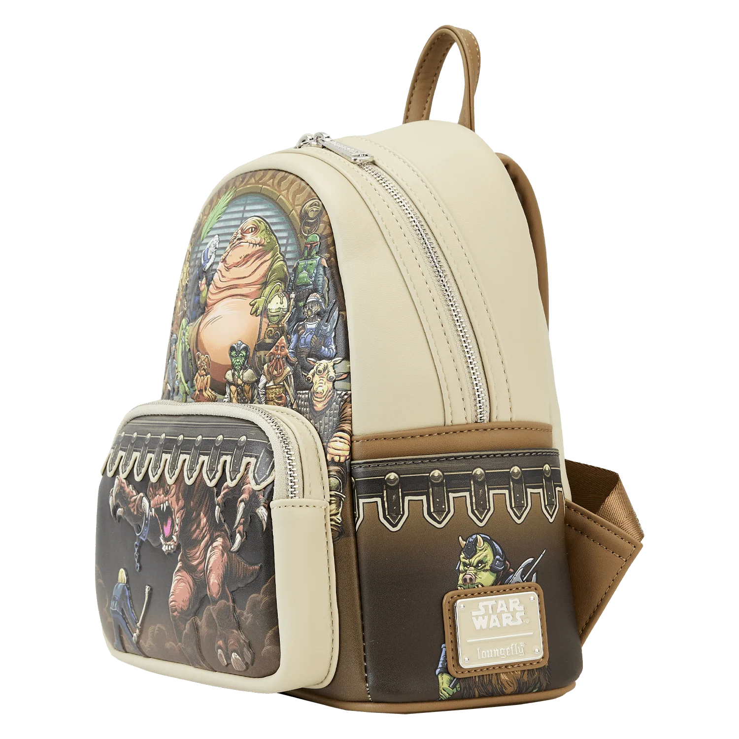 Loungefly x Star Wars Return of the Jedi 40th Anniversary Jabba's Palace Mini Backpack - Image 2