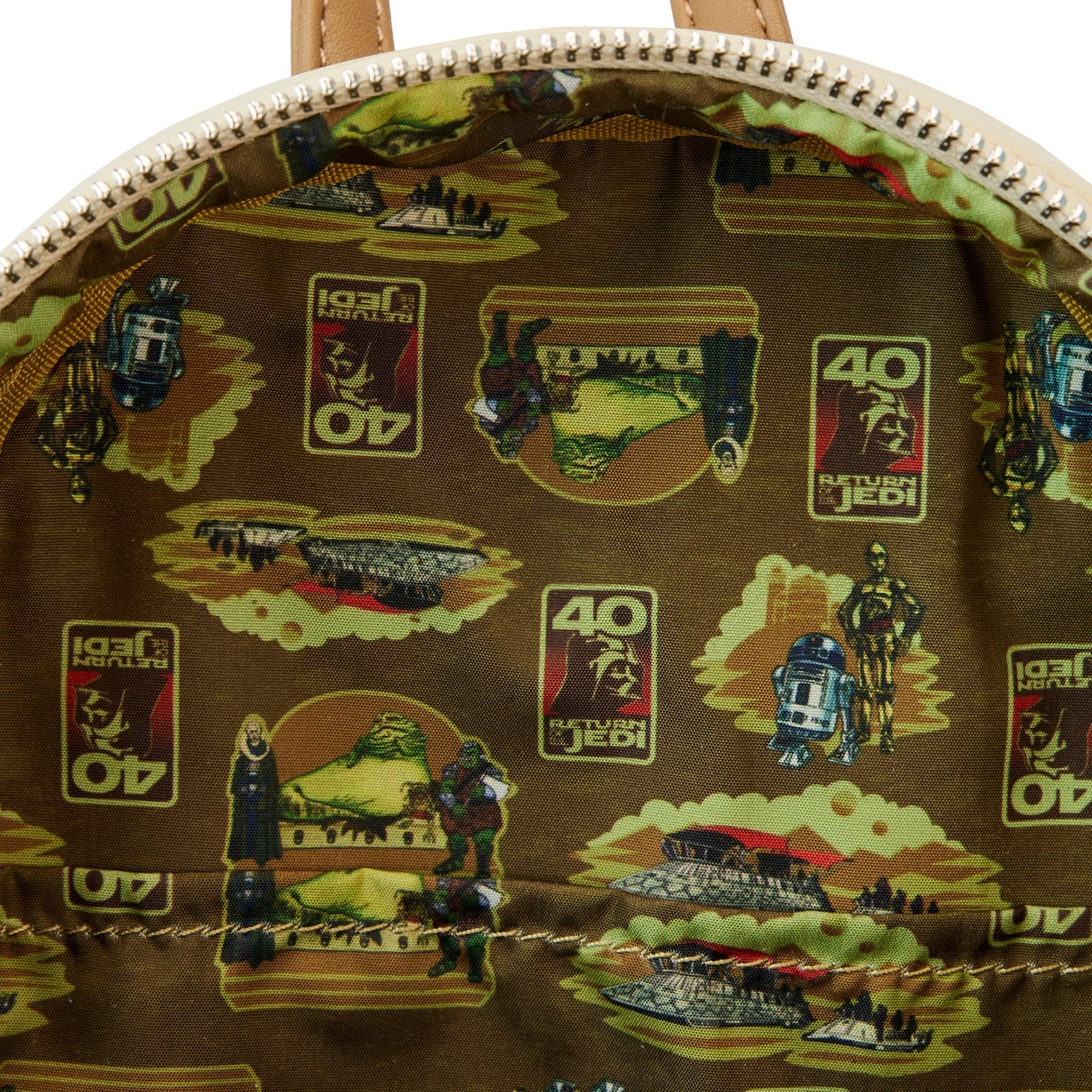 Loungefly x Star Wars Return of the Jedi 40th Anniversary Jabba's Palace Mini Backpack - Image 7