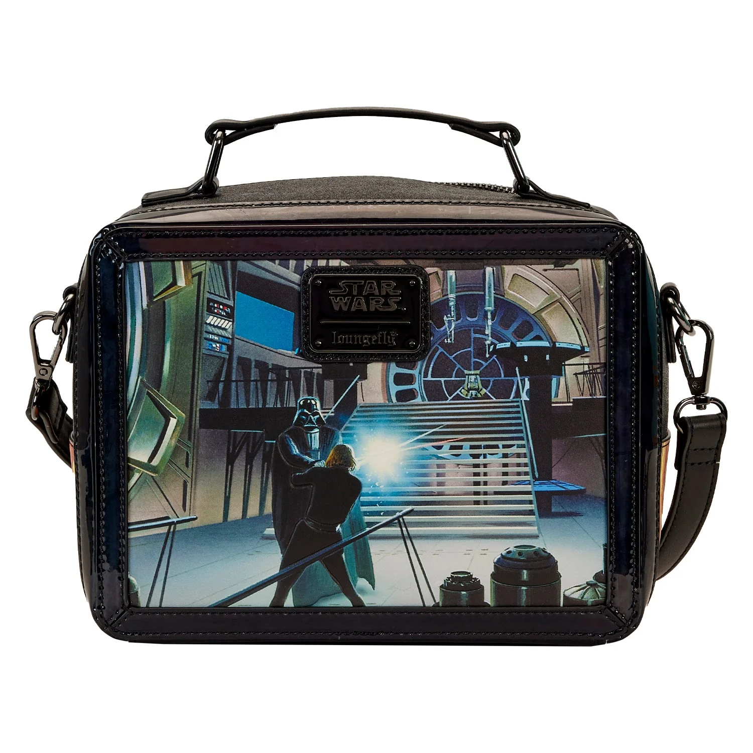 Loungefly x Star Wars Return Of The Jedi Lunchbox Crossbody Bag - Image 6