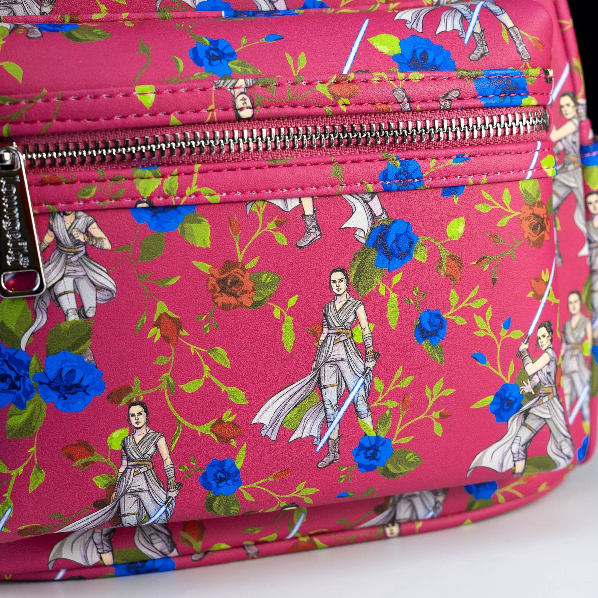 Loungefly x Star Wars Rey Floral All Over Print Mini Backpack - Image 3