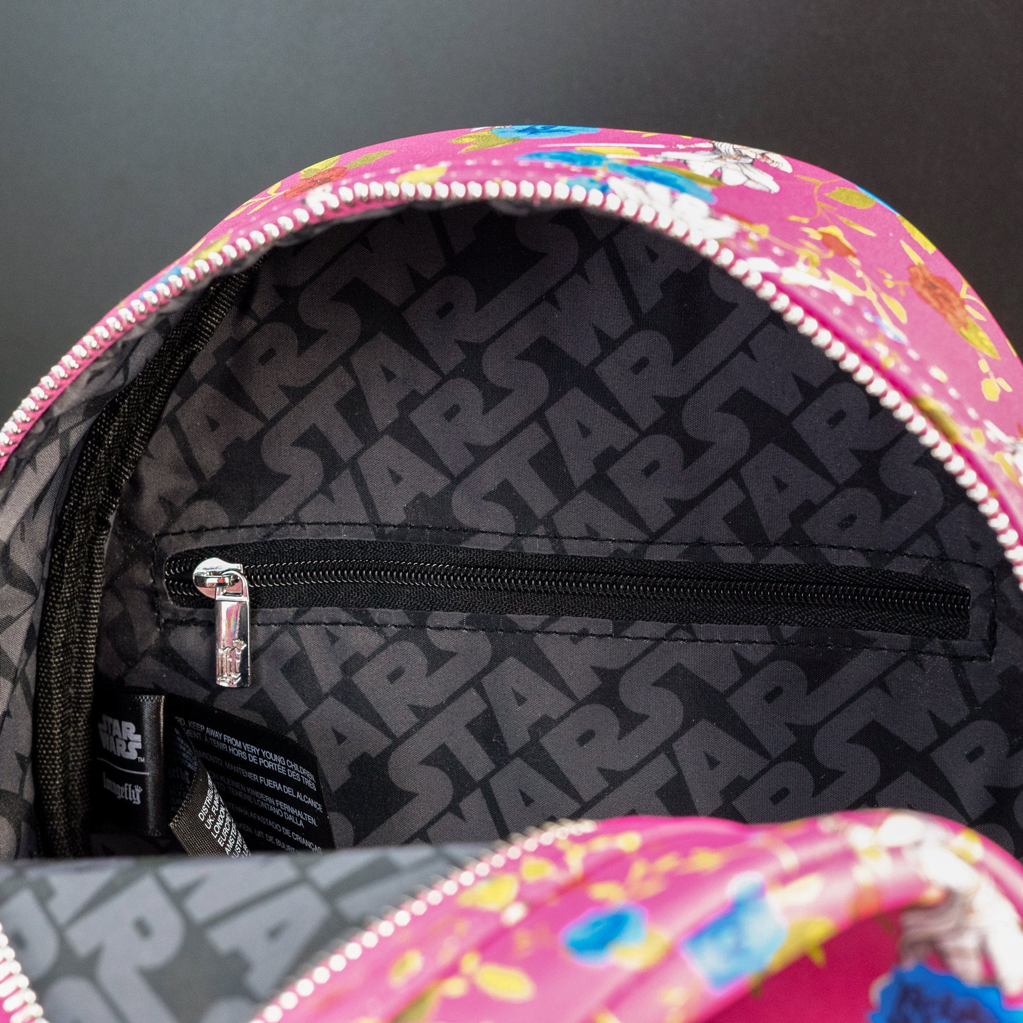 Loungefly x Star Wars Rey Floral All Over Print Mini Backpack - Image 5