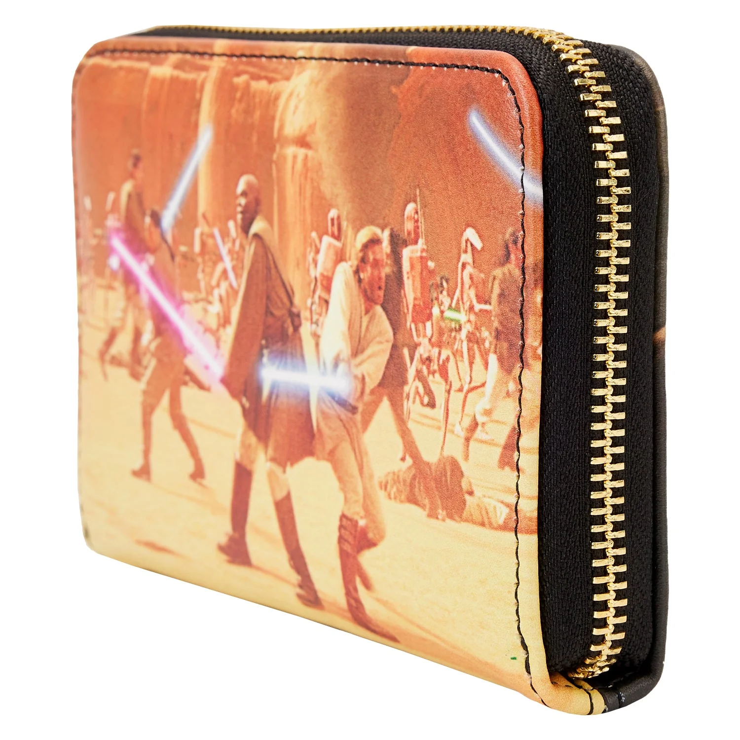 Loungefly x Star Wars Scenes Attack of the Clones Zip Around Wallet - Image 3