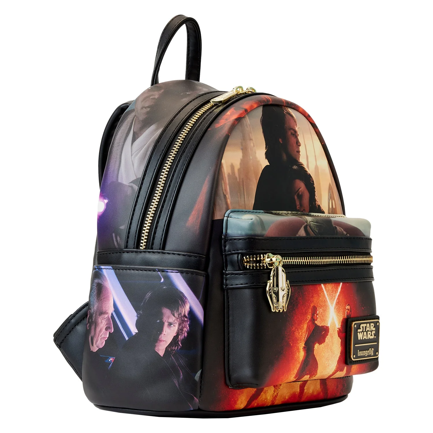 Loungefly x Star Wars Scenes Revenge Of The Sith Mini Backpack - Image 4