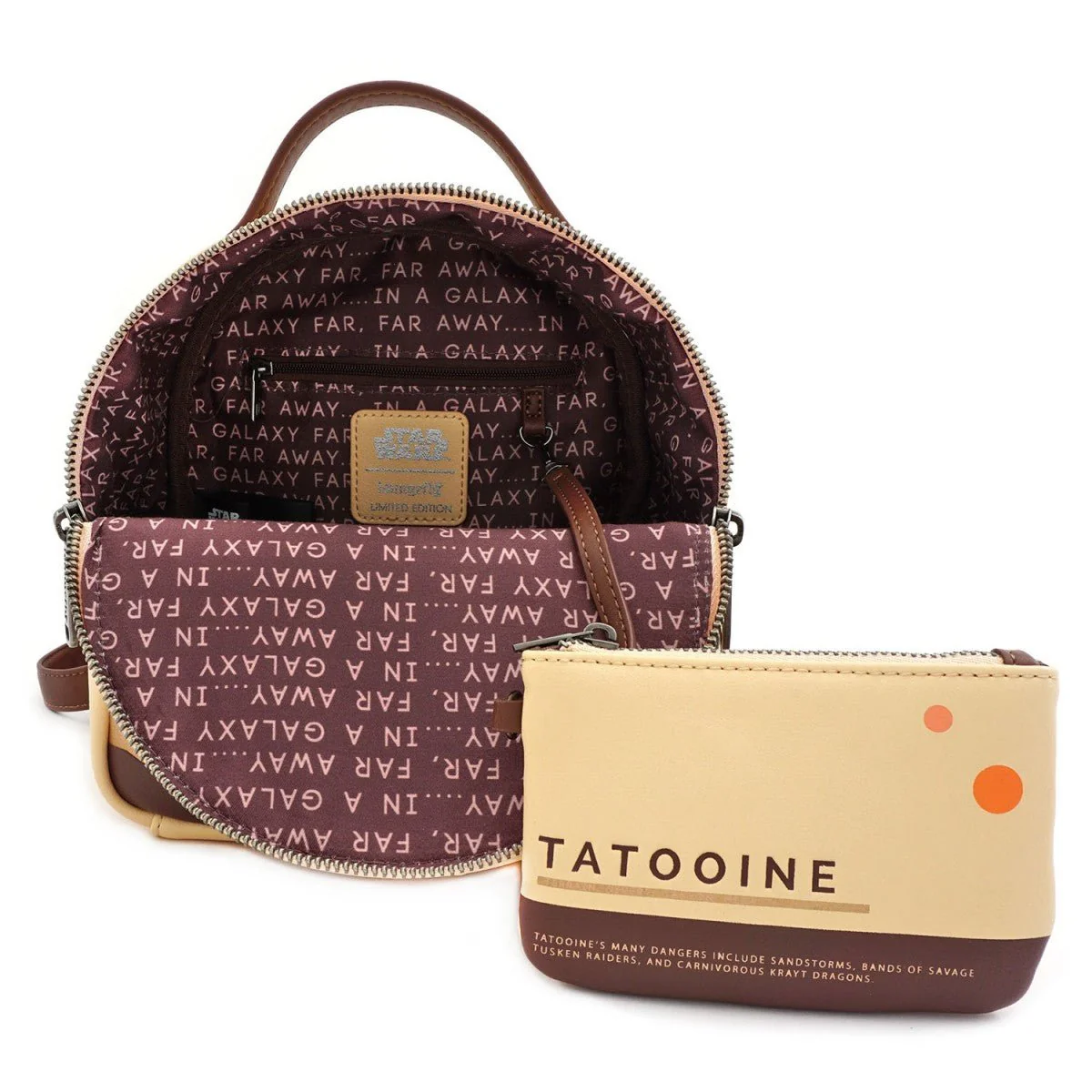 Loungefly x Star Wars Tatooine Convertible Backpack Set - Image 2