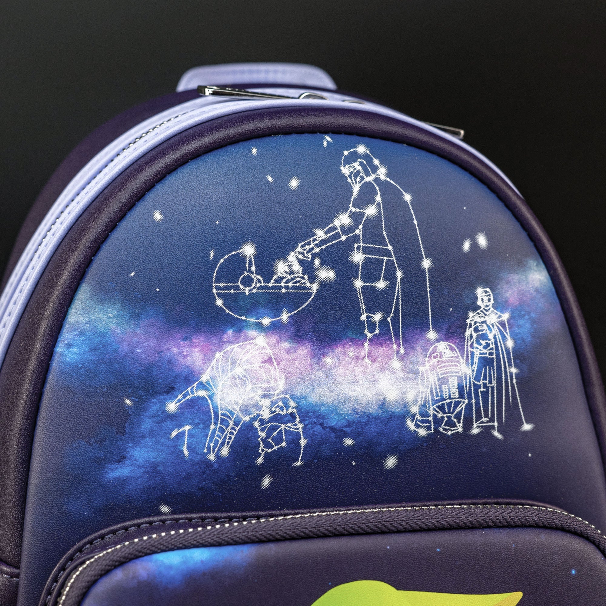 Loungefly x Star Wars The Mandalorian Grogu Constellations Mini Backpack - Image 2