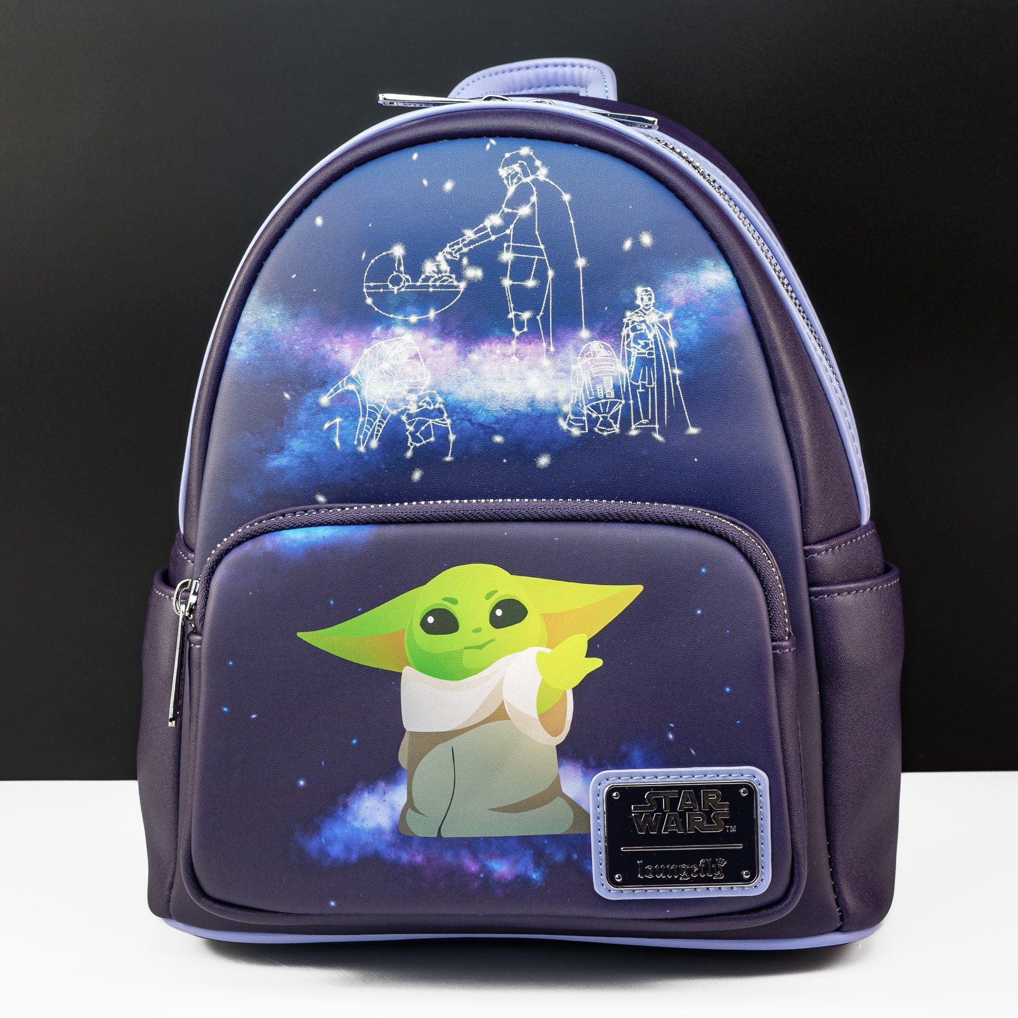 Loungefly x Star Wars The Mandalorian Grogu Constellations Mini Backpack - Image 5
