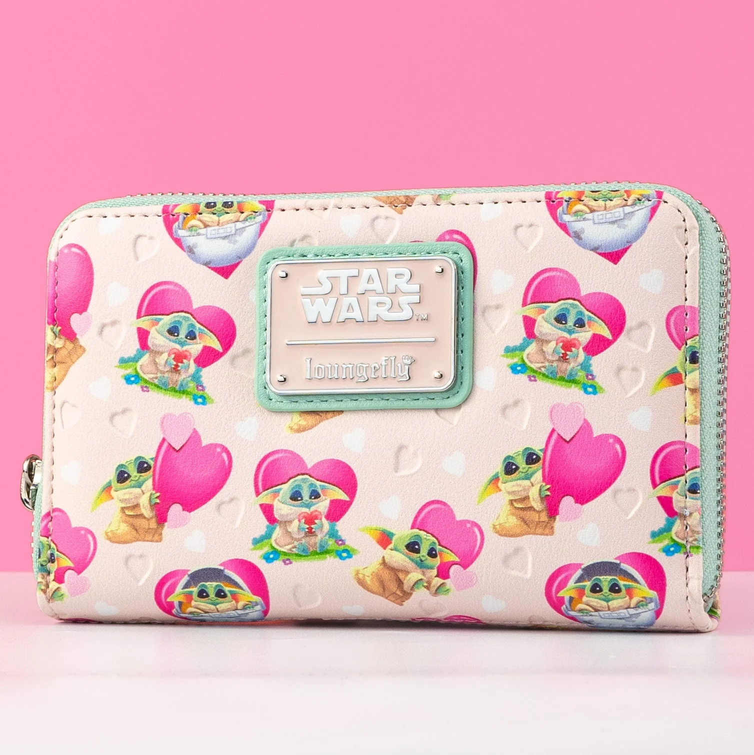 Loungefly x Star Wars The Mandalorian Grogu Valentines Purse - Image 2