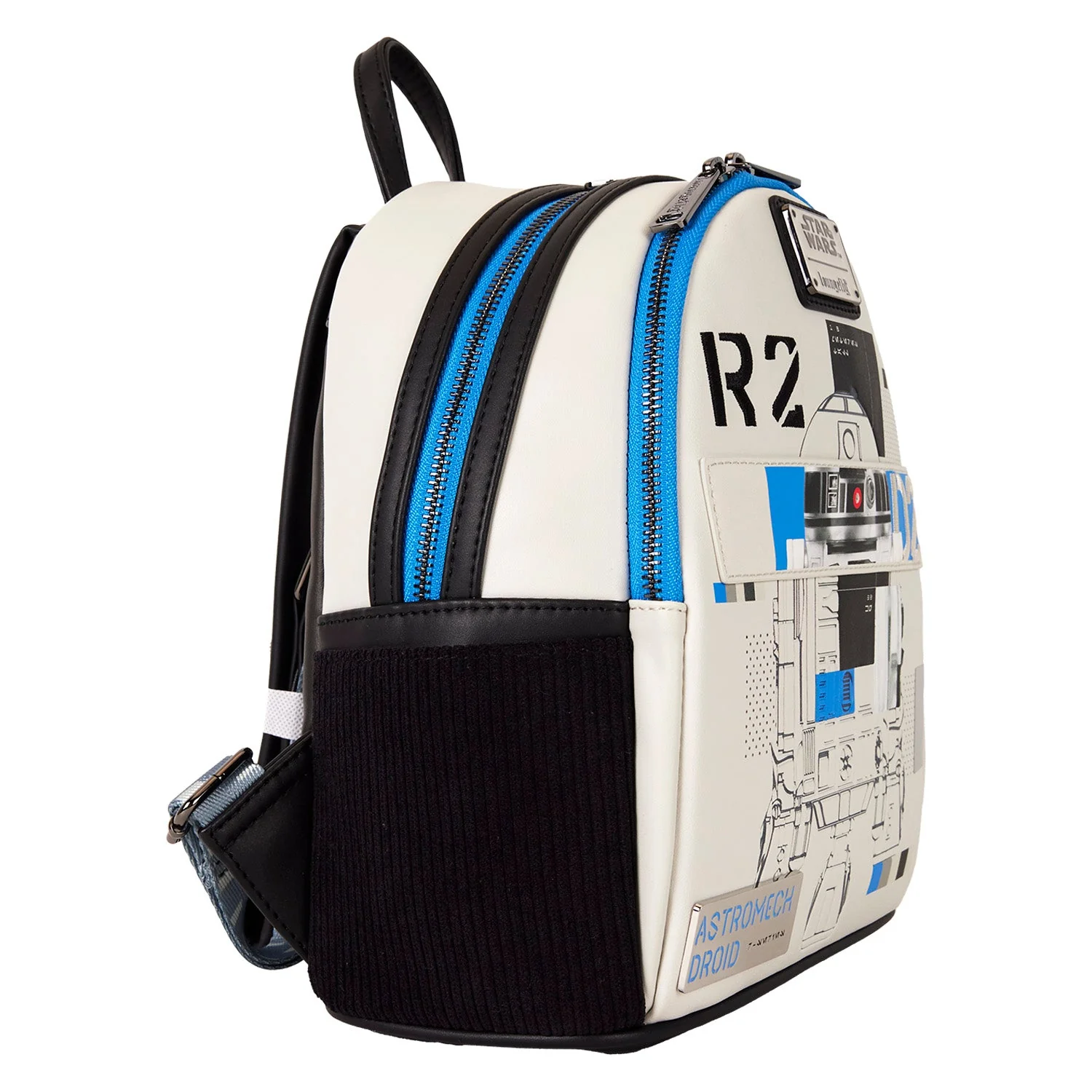 Loungefly x Star Wars: The Power of the Force Astromech Droid Mini Backpack - Image 3