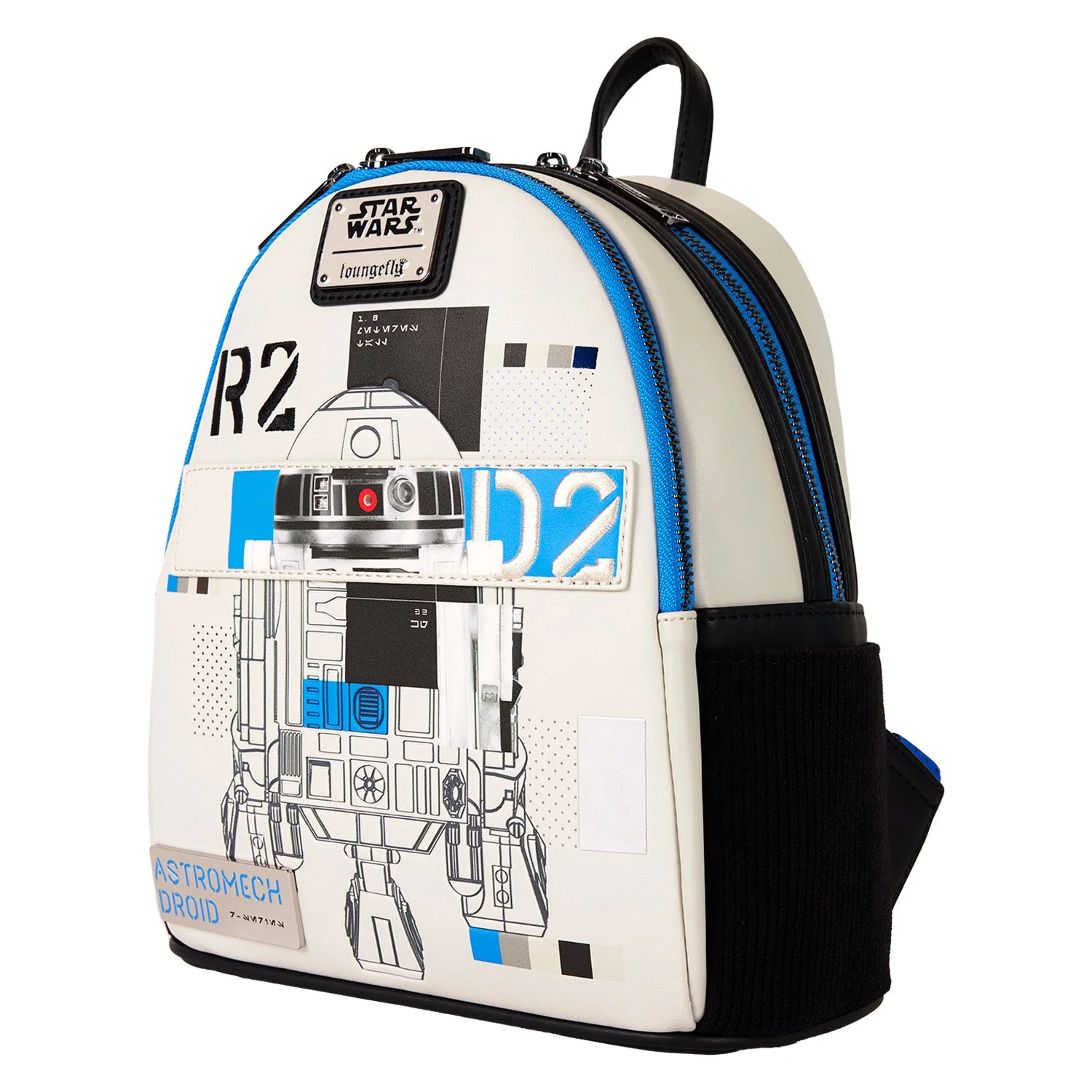 Loungefly x Star Wars: The Power of the Force Astromech Droid Mini Backpack - Image 4