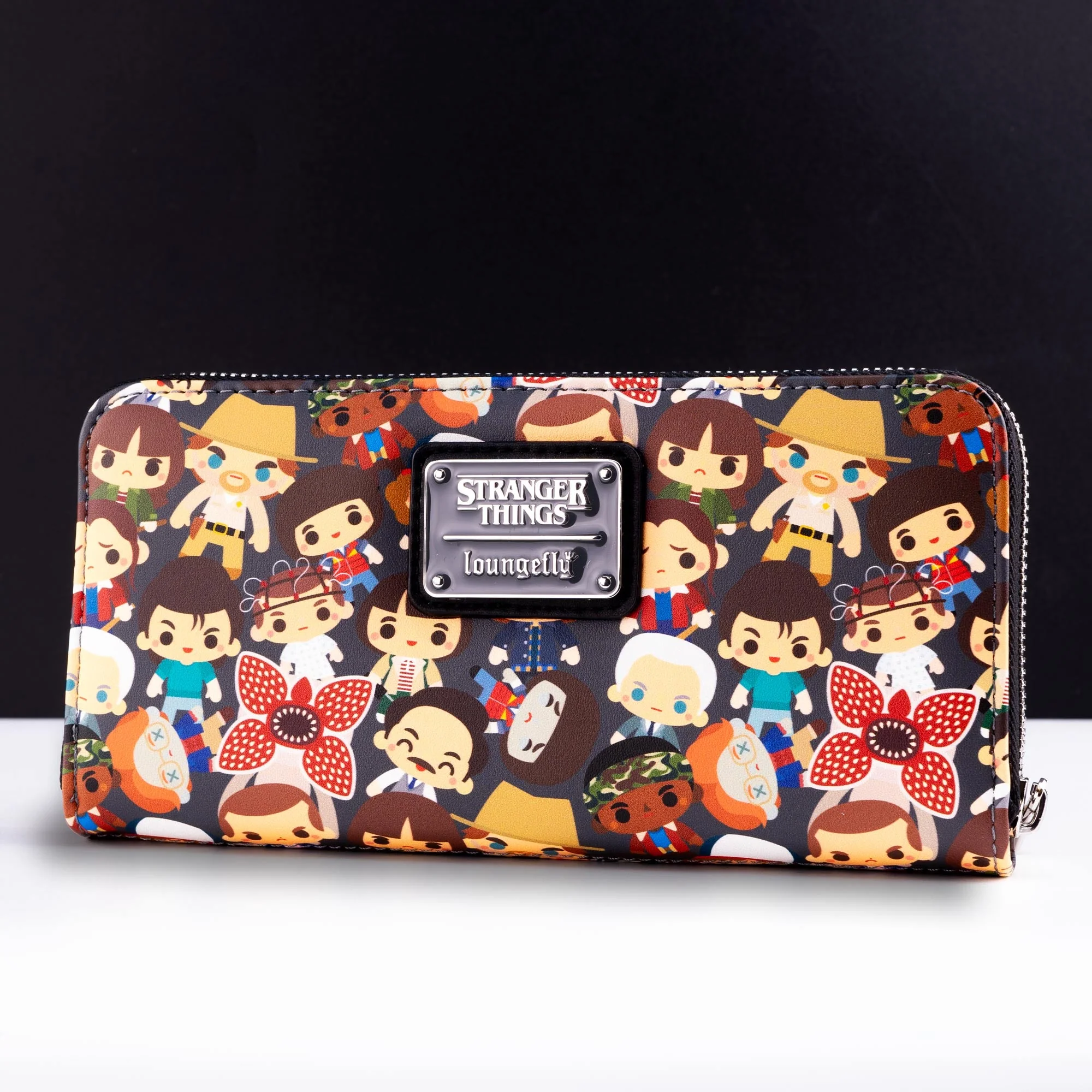 Loungefly x Stranger Things Chibi AOP Wallet - Image 2