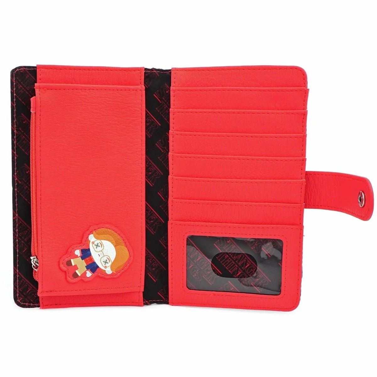 Loungefly x Stranger Things Nylon Chibi Flap Purse - Image 4