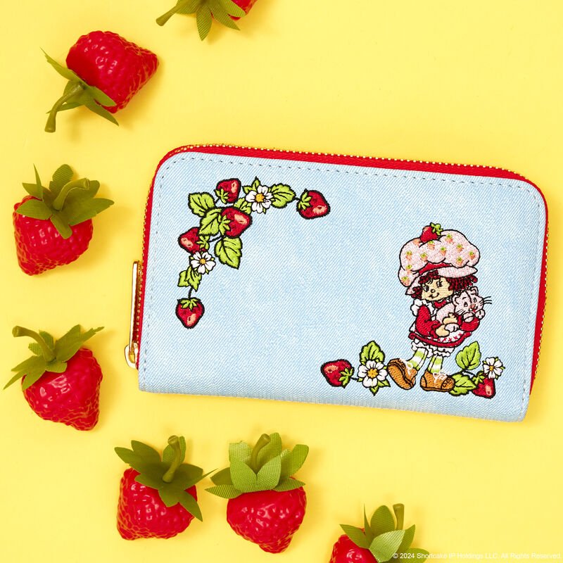 Loungefly x Strawberry Shortcake Denim Plaid Wallet - Image 2