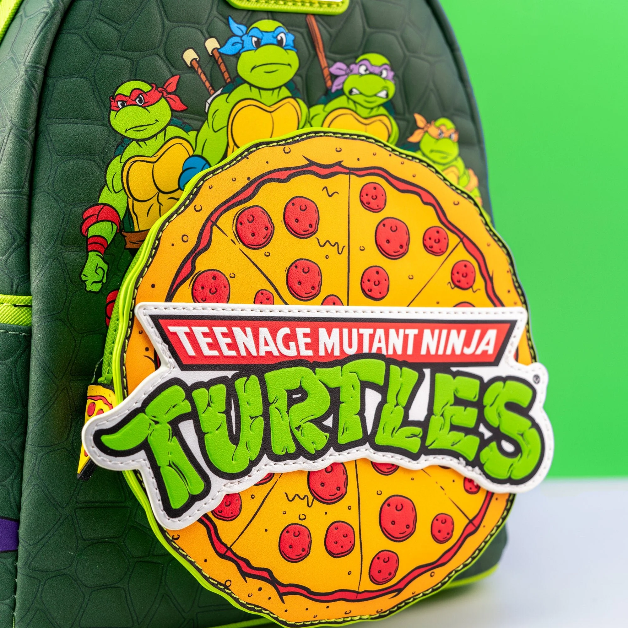 Loungefly x Nickelodeon Teenage Mutant Ninja Turtles Pizza Pocket Mini Backpack - Image 3