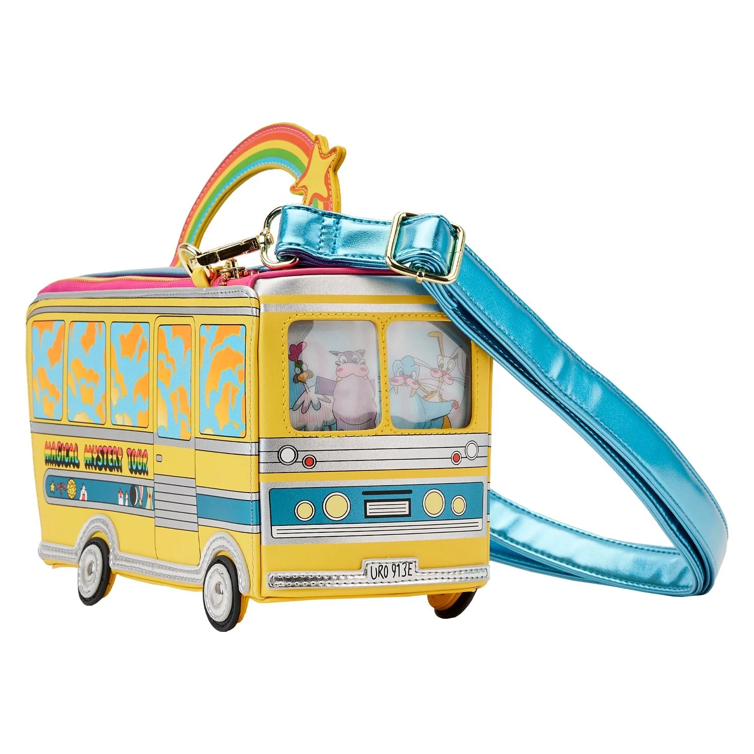 Loungefly x The Beatles Magical Mystery Tour Bus Crossbody Bag - Image 3