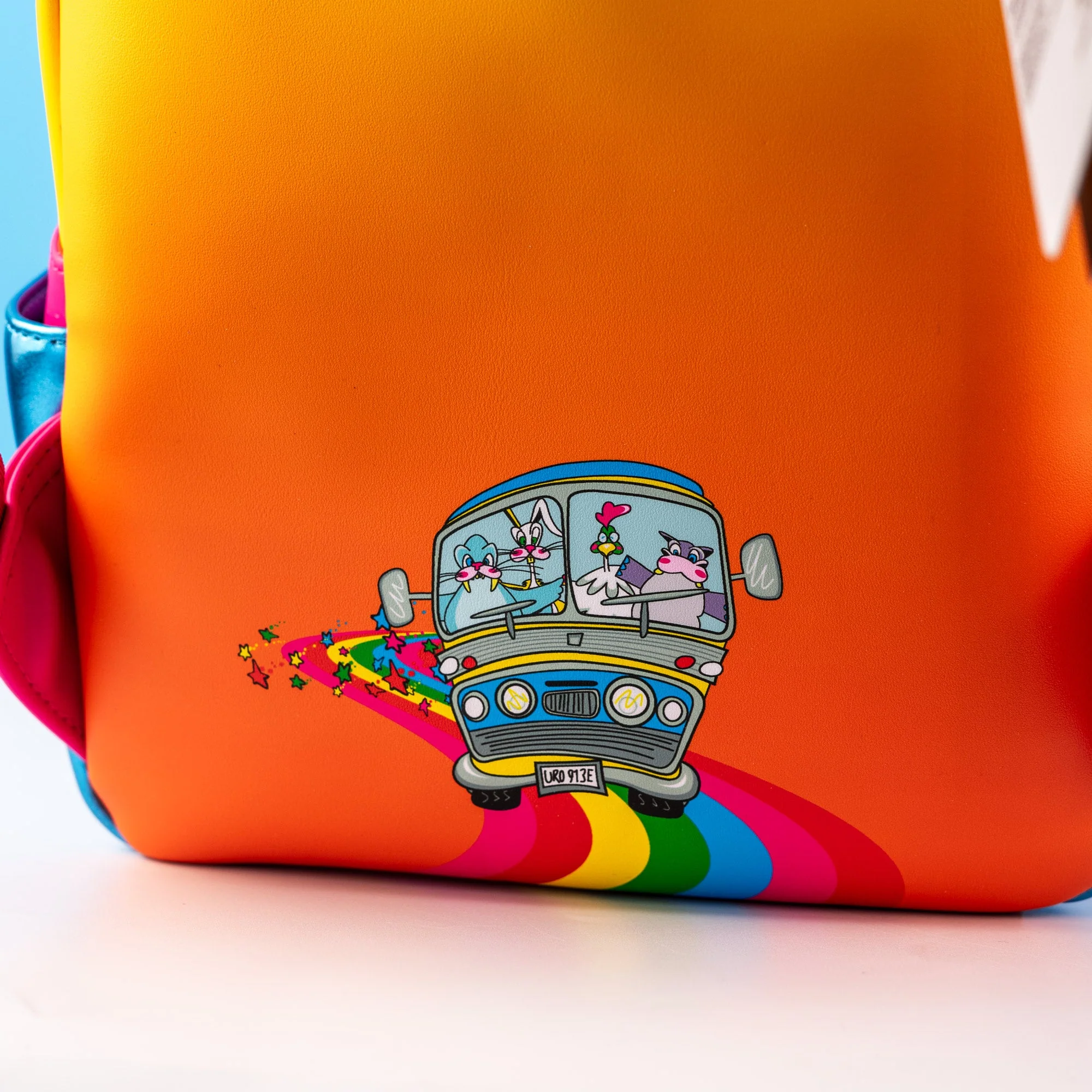 Loungefly x The Beatles Magical Mystery Tour Bus Mini Backpack - Image 6