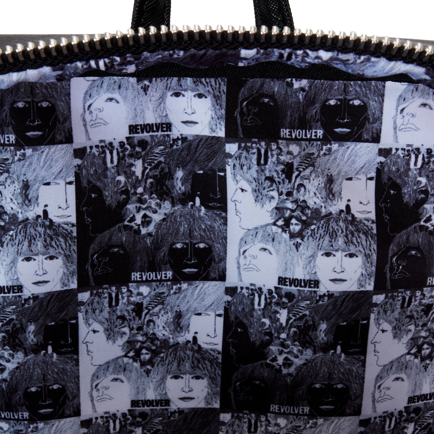 Loungefly x The Beatles Revolver Album with Record Pouch Mini Backpack - Image 7