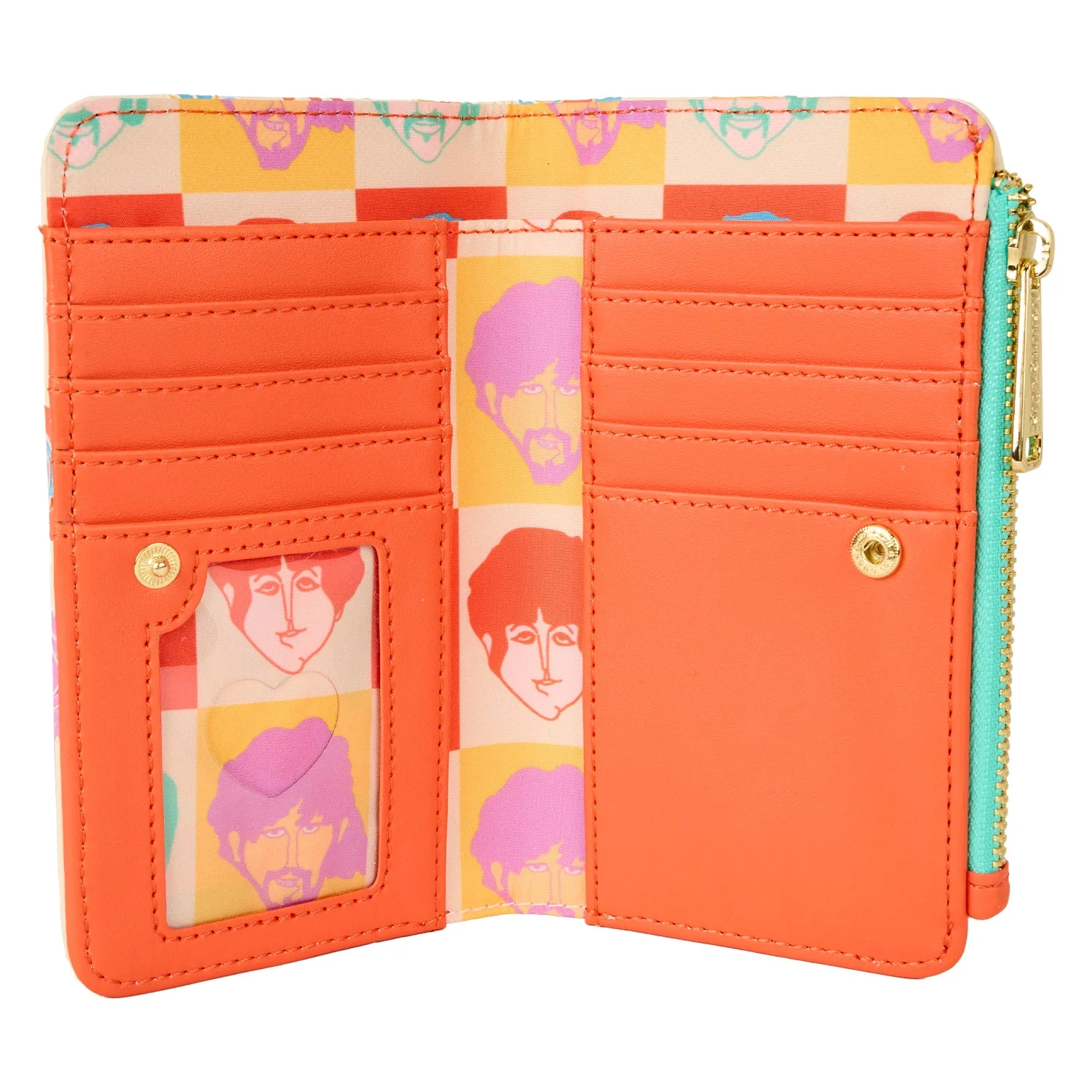 Loungefly x The Beatles All You Need Is Love Wallet - Image 4
