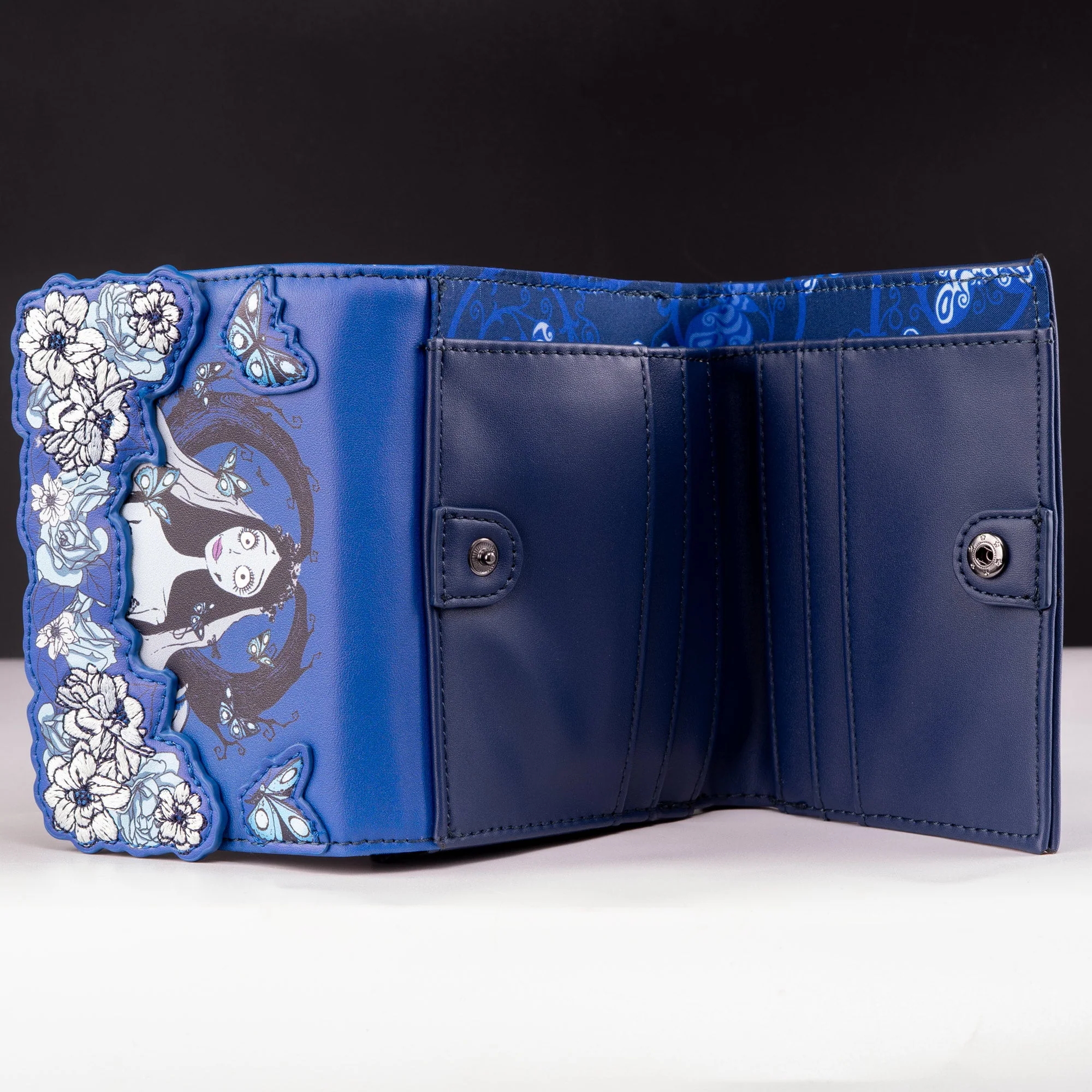 Loungefly x The Corpse Bride Floral Butterflies Wallet - Image 5