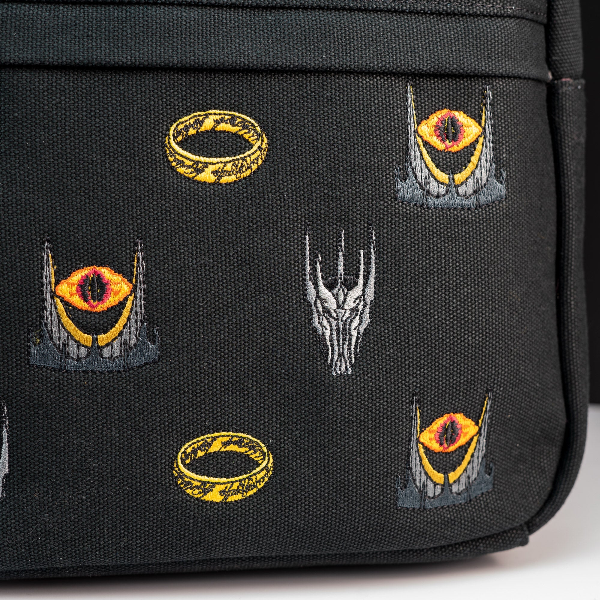 Loungefly x The Lord of the Rings Sauron Canvas Backpack - Image 3