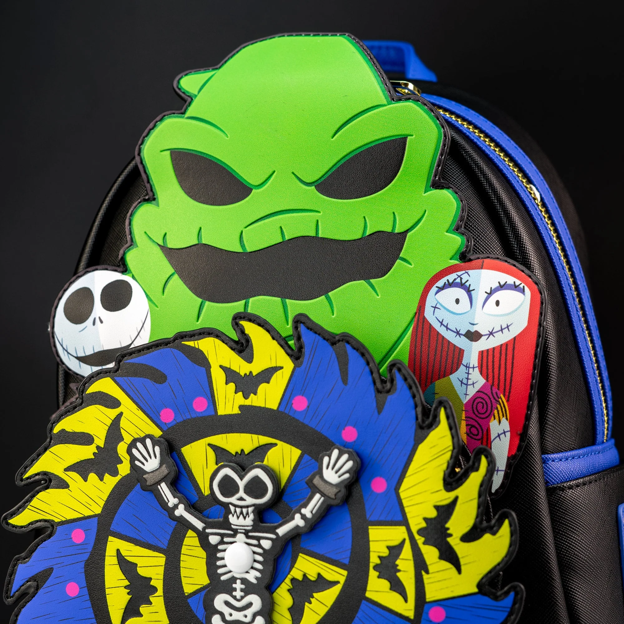Loungefly x The Nightmare Before Christmas Oogie Boogie Showdown GITD Mini Backpack - Image 2