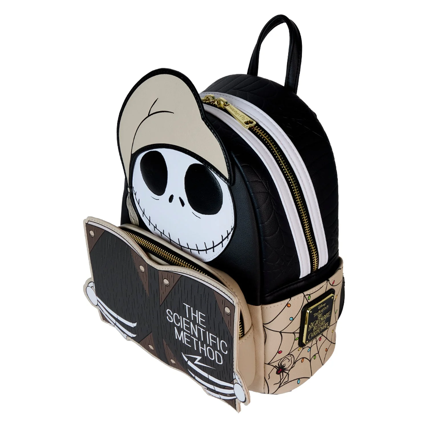 Loungefly x The Nightmare Before Christmas Bedtime Jack with Scientific Method Cosplay Mini Backpack - Image 3
