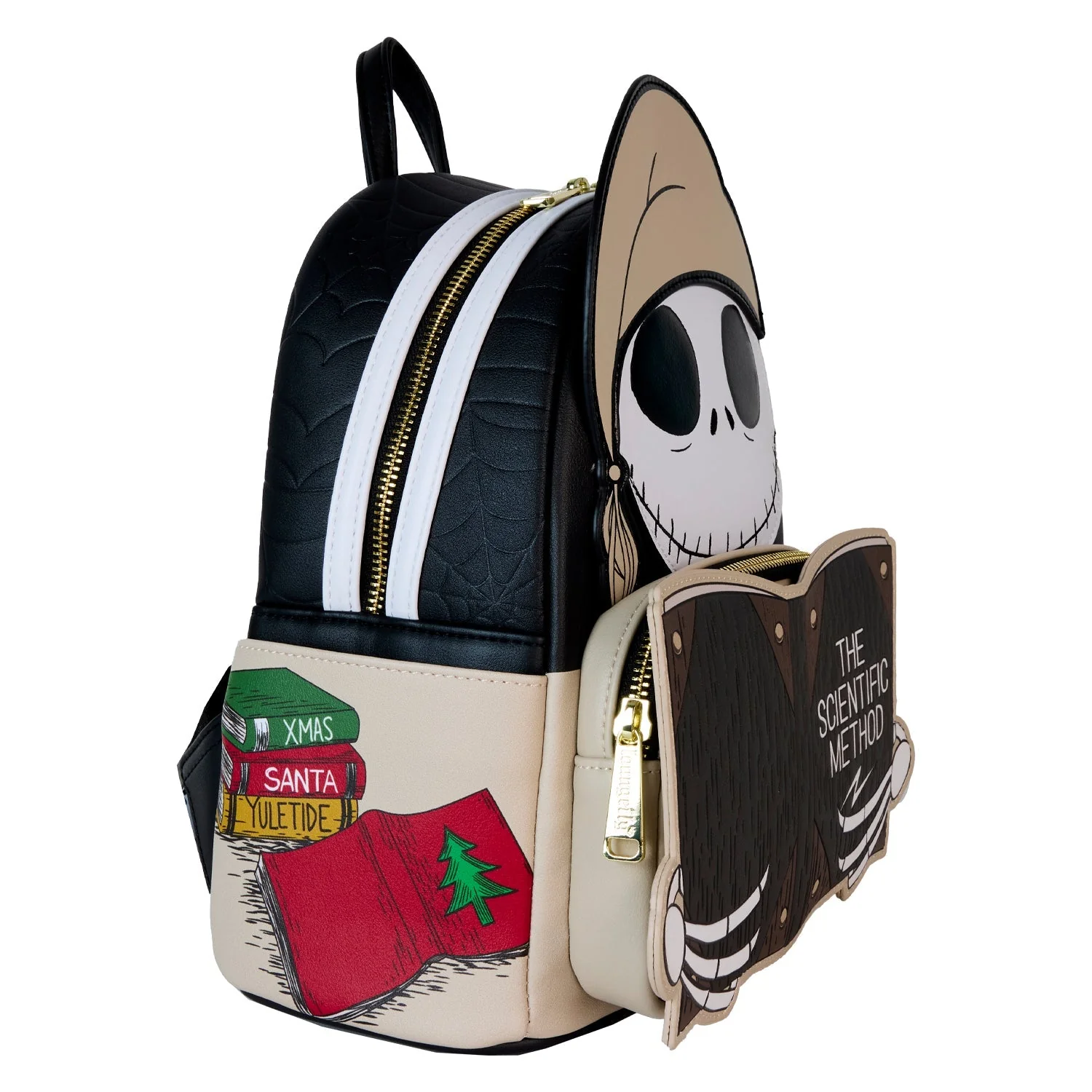 Loungefly x The Nightmare Before Christmas Bedtime Jack with Scientific Method Cosplay Mini Backpack - Image 4