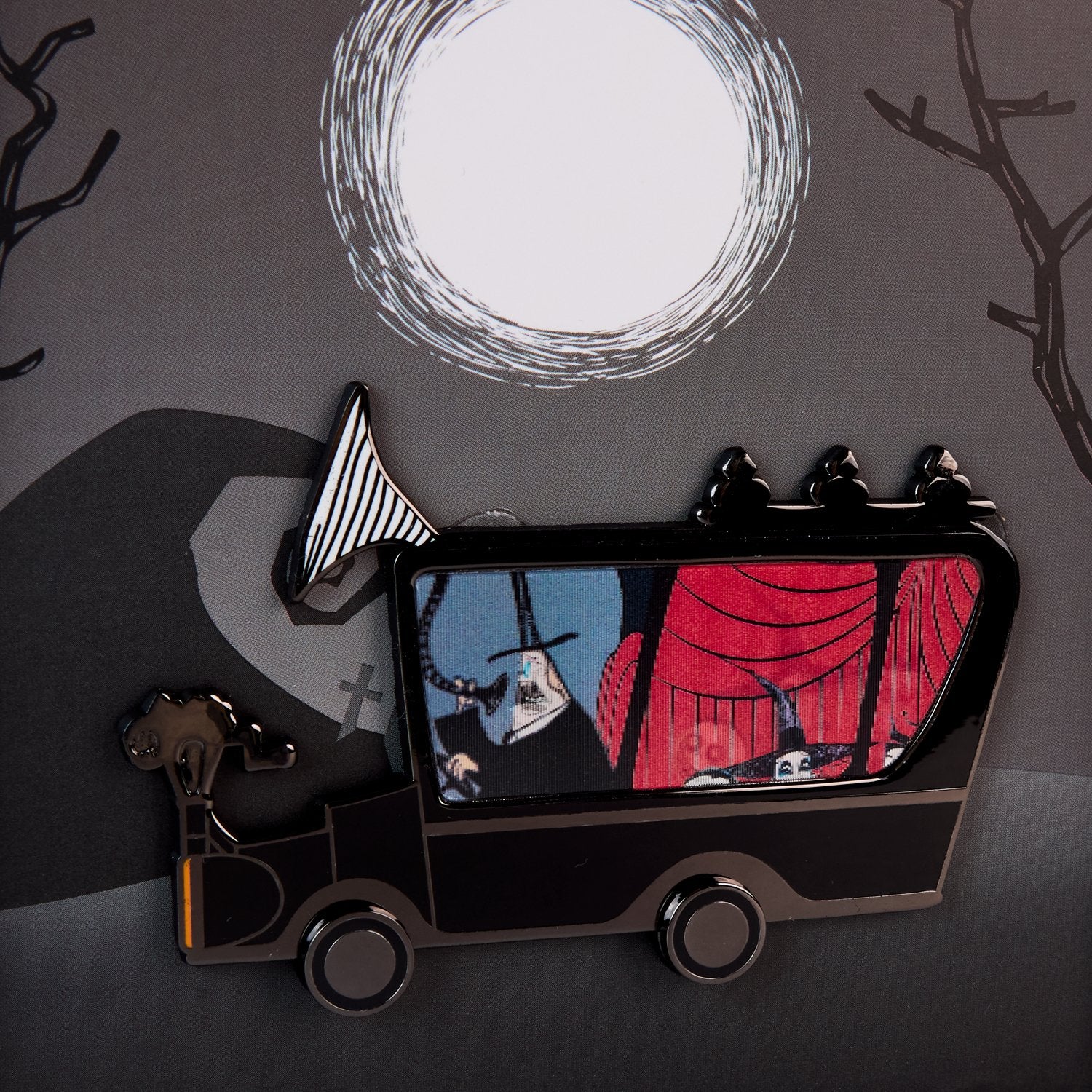 Loungefly x The Nightmare Before Christmas Halloween Party Lenticular 3" Collector Box Pin - Image 5
