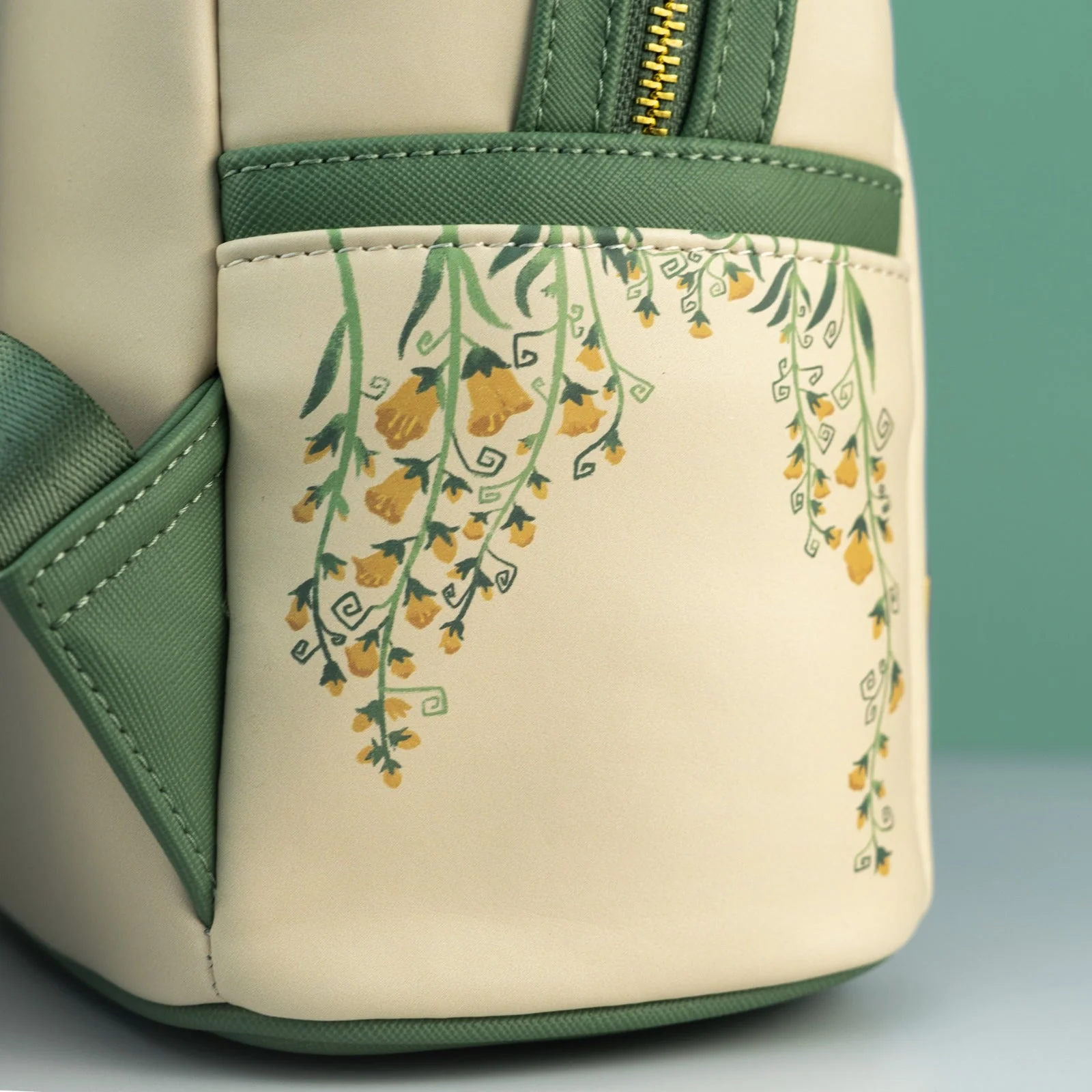 Loungefly x The Nightmare Before Christmas Floral Jack and Sally Coffin Mini Backpack - Image 2